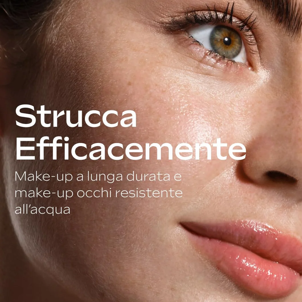 WELEDA - Olio detergente struccante, rimuove delicatamente il make-up anche waterproof senza seccare la pelle, ideale per le pelli sensibili, lascia la pelle vellutata senza ungere- 1x150 ml