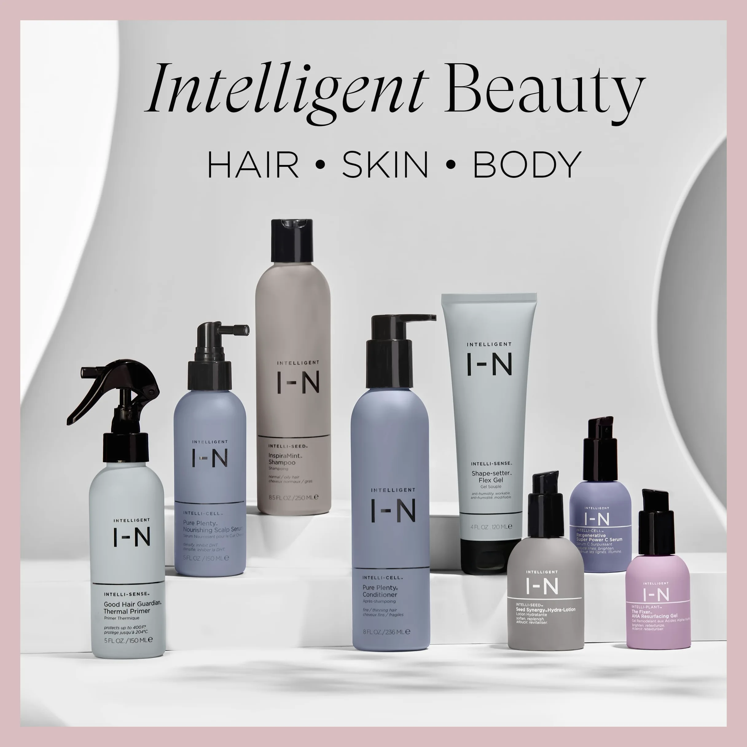 Intelligent Nutrients Amplifi-hair, balsamo volumizzante idratante leggera e districante per capelli fini, formula condizionante vegana, 8 oz