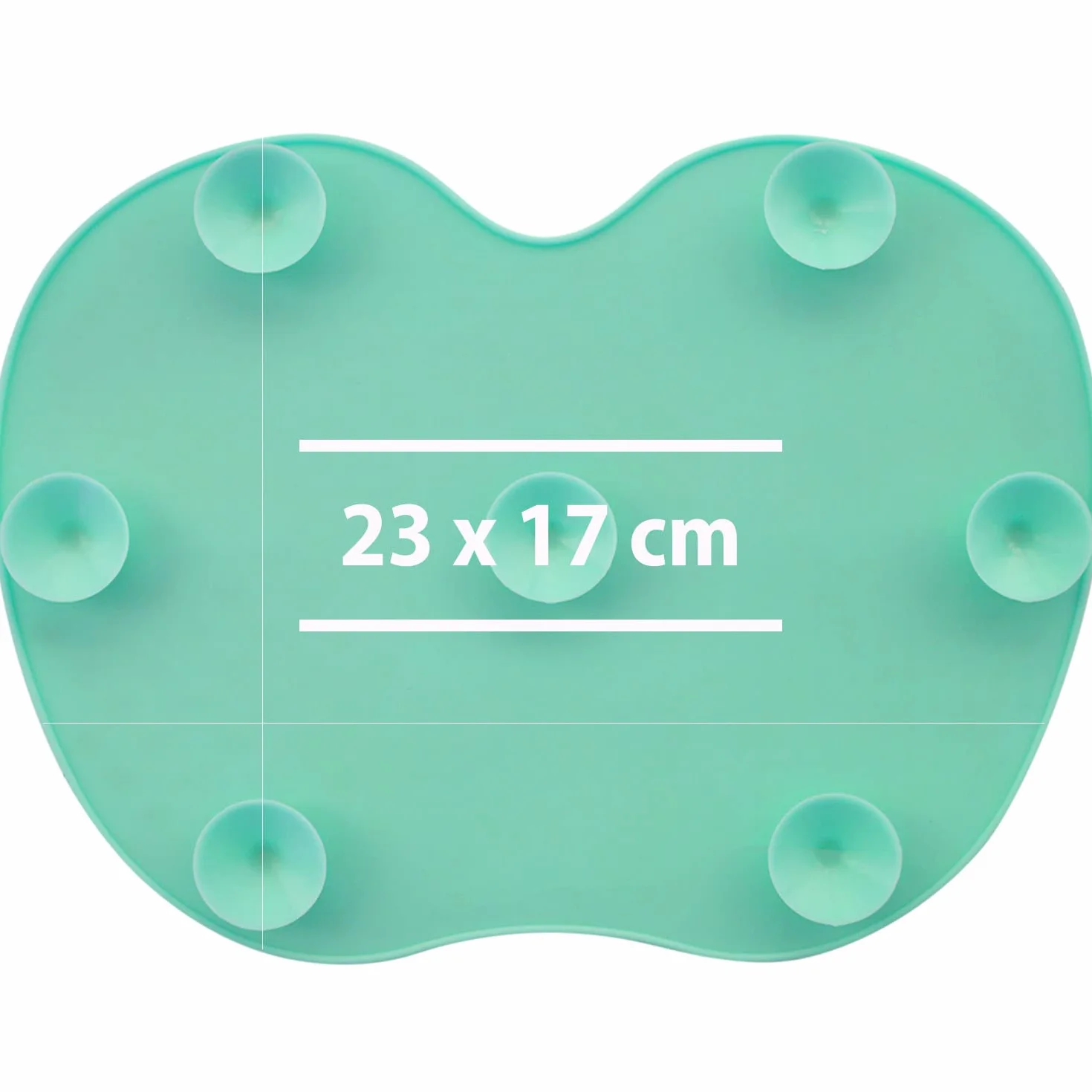 Tappetino Pulizia Pennelli in Silicone (Mint)