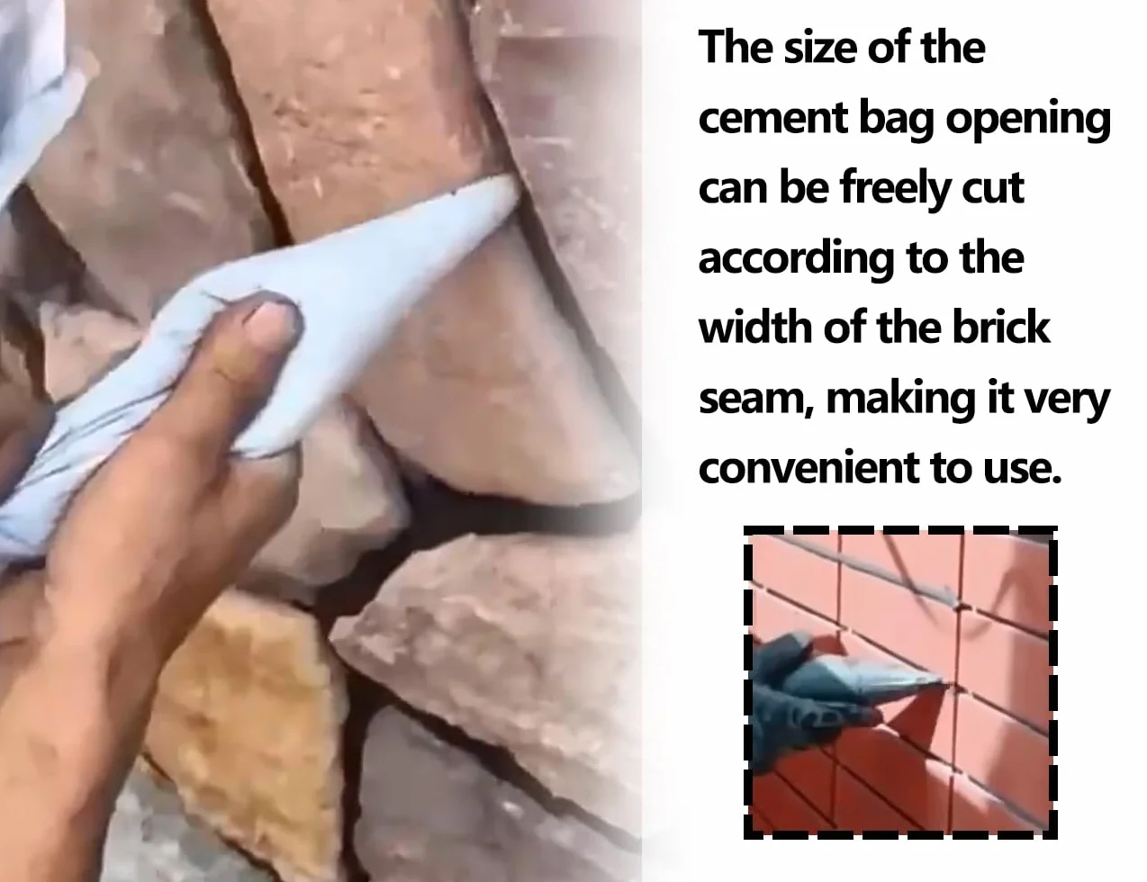 KAPSING 5 pezzi Siringa per malta a cemento rapido Stucco antistrappo per fughe piastrelle