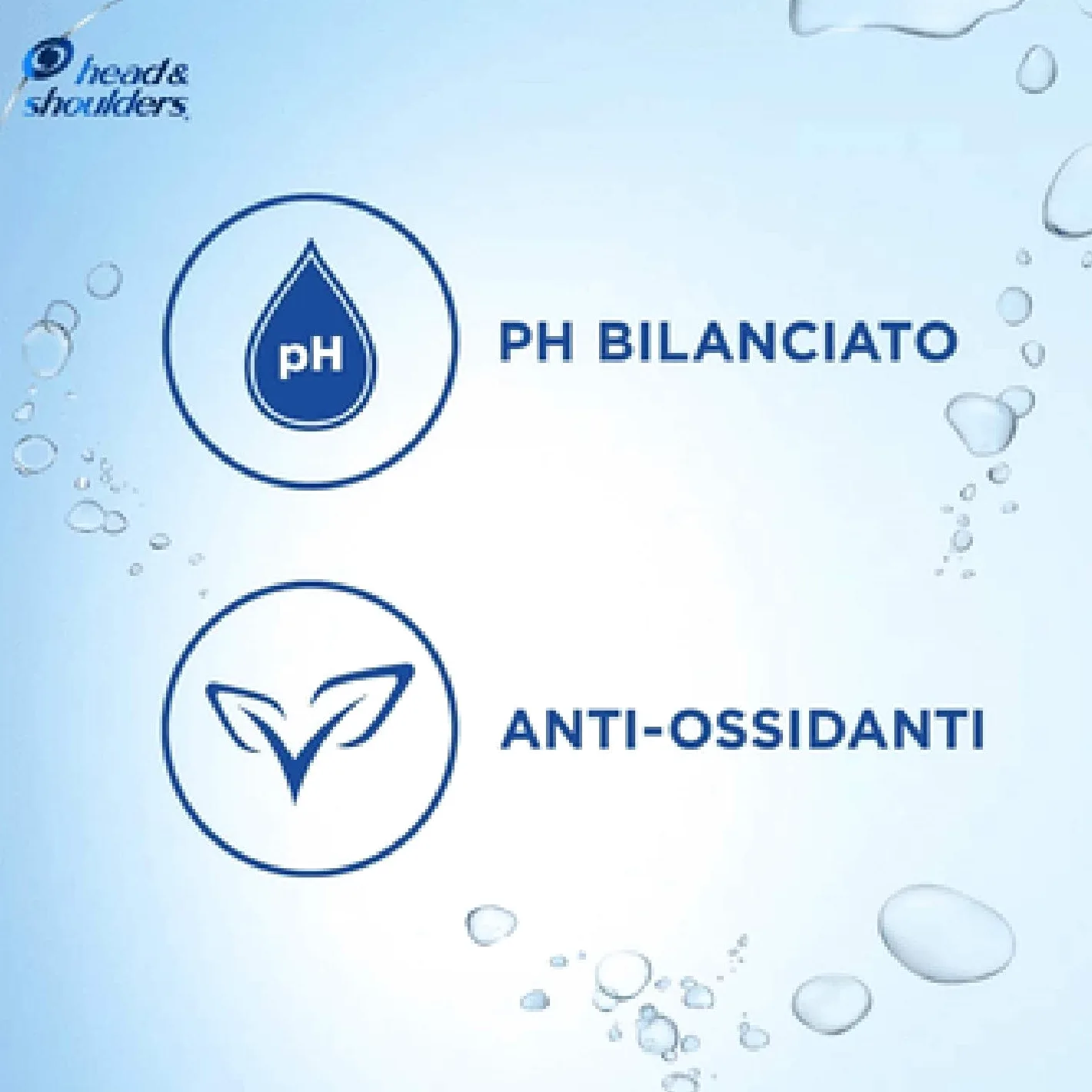 Head & Shoulders Shampoo antiforfora Menthol Fresh 2 in 1 Shampoo e Balsamo, Confezione da 3 x 540 ml, per Capelli Grassi, Fino a 72 Ore di Protezione