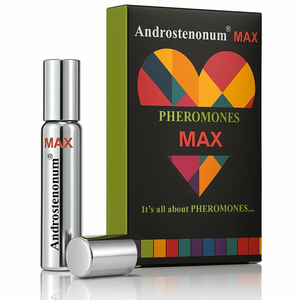 ANDROSTENUM MAX di Pherolec Global Profumo ai Feromoni Maschile - Colonia Fragranza di Lunga Durata Pheromone Essence 8 ml