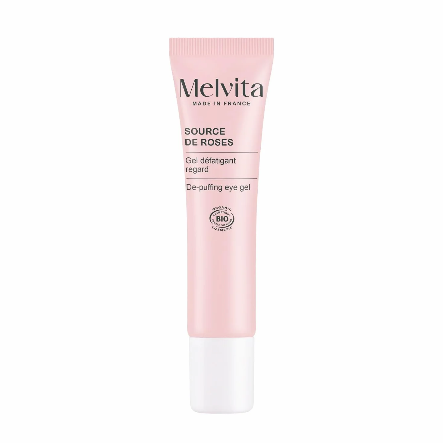 Melvita - Trattamento per il Viso - Source de Roses - Arricchito con Estratti di Rose Selvatiche - Pelli Sensibili - Vegano di Origine Naturale - Prodotto in Francia
