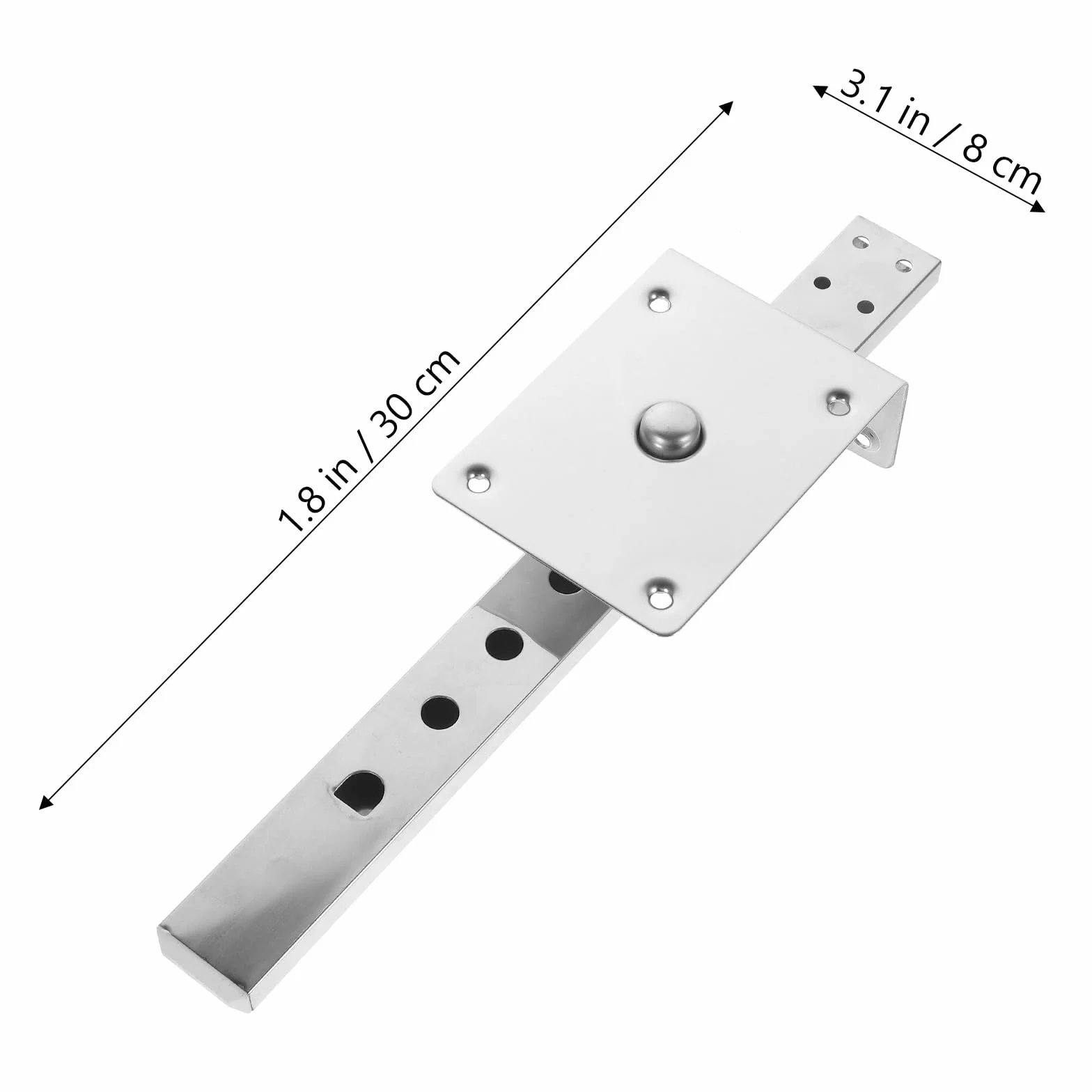 FOMIYES Supporto Poggiatesta Ricambio Per Poltrona Da Barbiere Staffa Sollevabile in Ferro Accessorio Ergonomico Per Saloni Parrucchieri Installazione Facile E Veloce