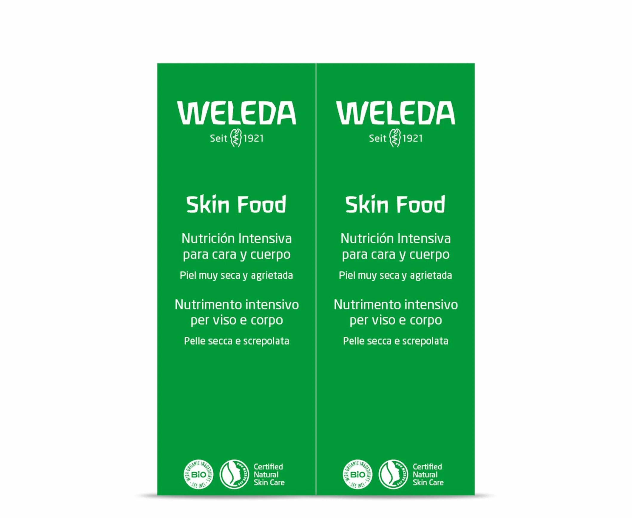 WELEDA Bipack Skin Food Crema Multifunzione nutrimento intensivo per viso e corpo (2x75ml)