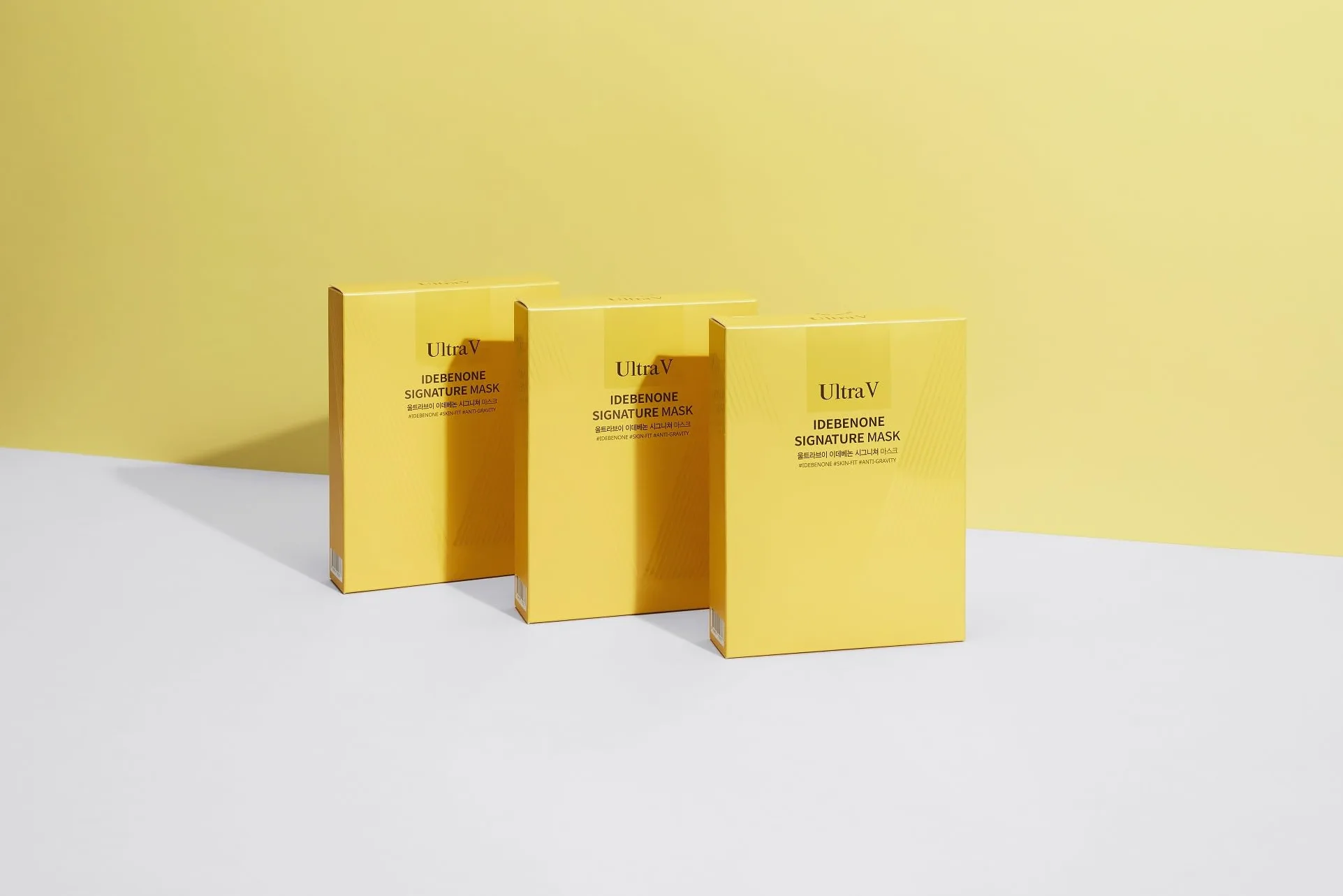 ULTRAV Signature Mask - Maschera per il viso, idratante, antiossidante, anti-invecchiamento, 10 fogli