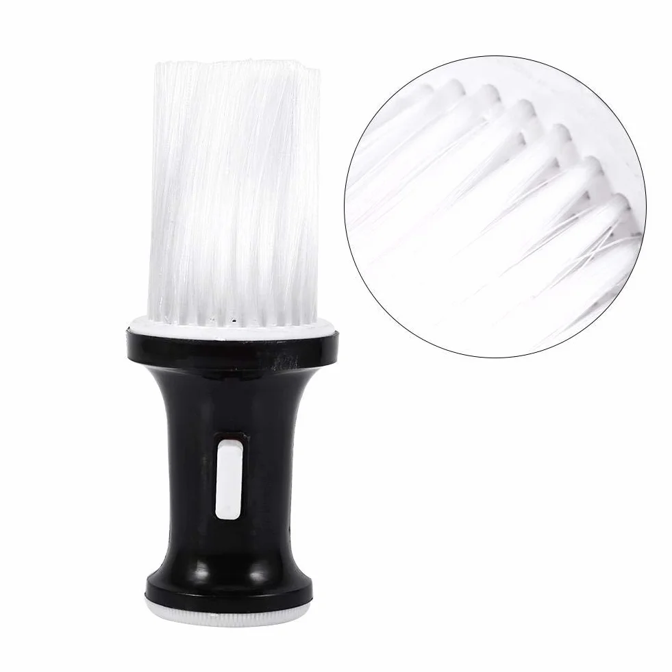 ANGGREK Barbiere Collo Spazzola Nylon Collo Spolverino Pennello Pennello Parrucchiere per Collo Pennello Salone Professionale Strumenti per Barbiere