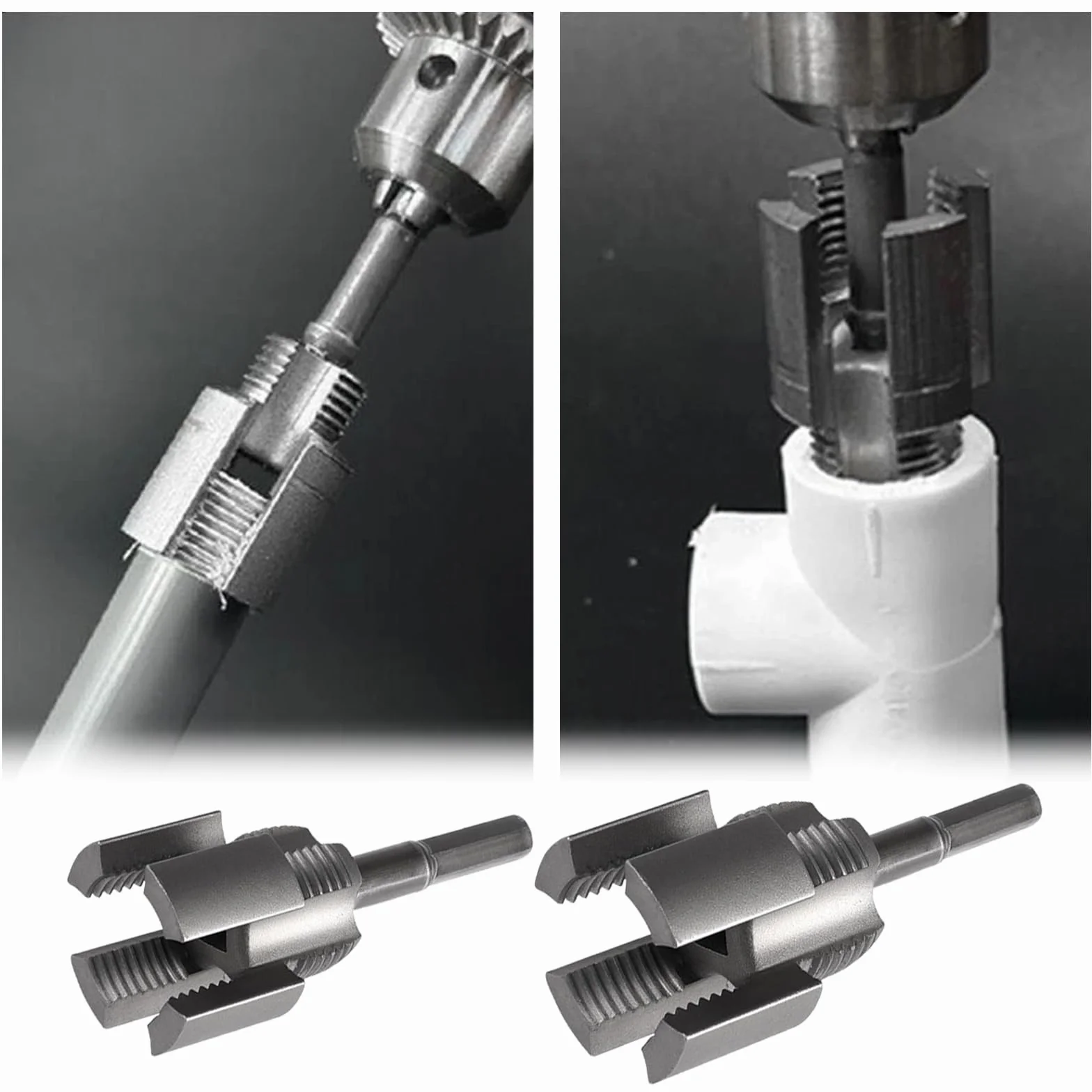 Filiera Per Filettatura 1/2" DN15 3/4" DN20 Maschi Kit Filettatura Maschio Femmina Per Tubi Idraulici