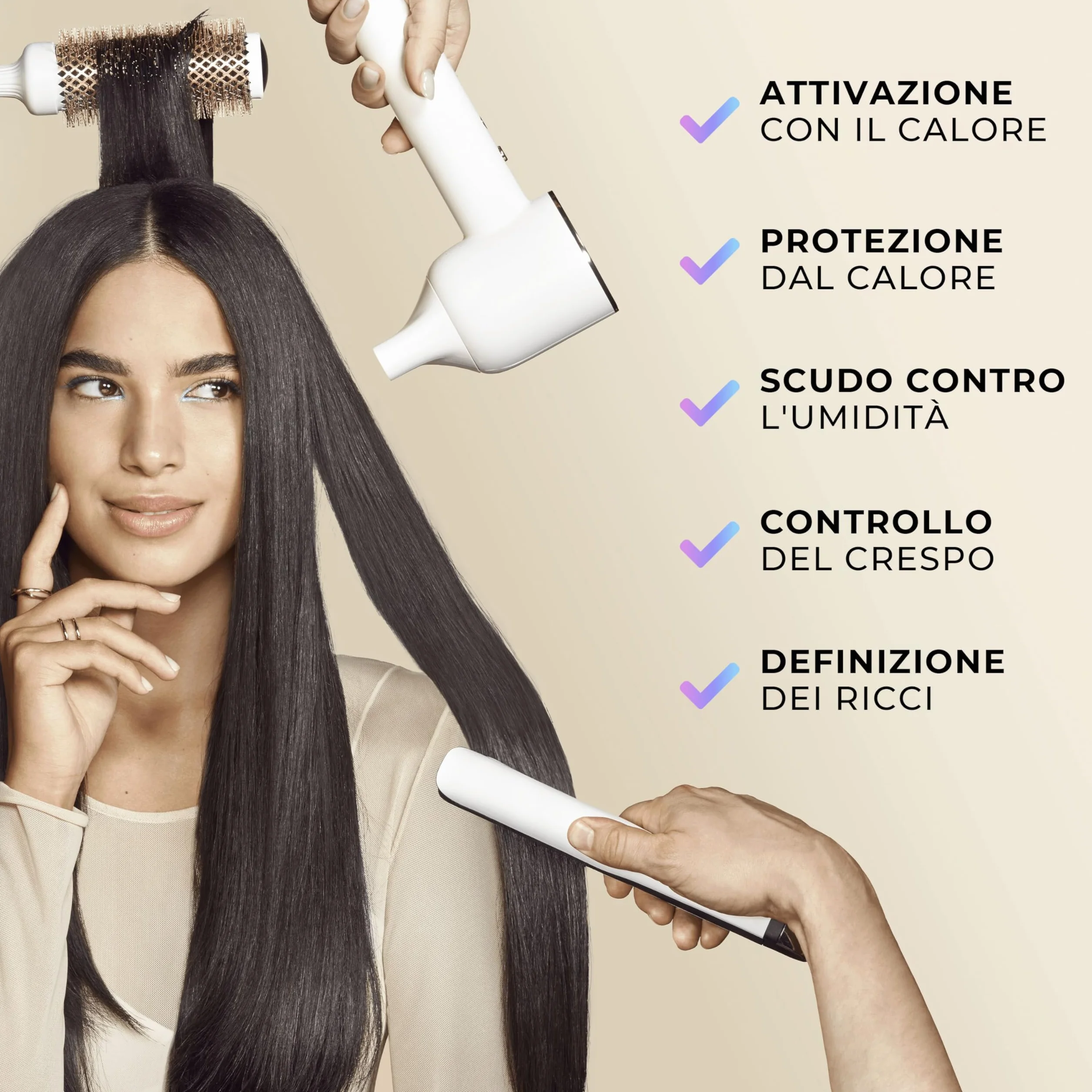 Pantene Pro-V Hydra Recharge Crema Senza Risciacquo Heat & Glow 135ml. Protegge da Umidità, Crespo e Calore. Formula Pro-V che Si Attiva con il Calore. Idratazione e Lucentezza Senza Appesantire
