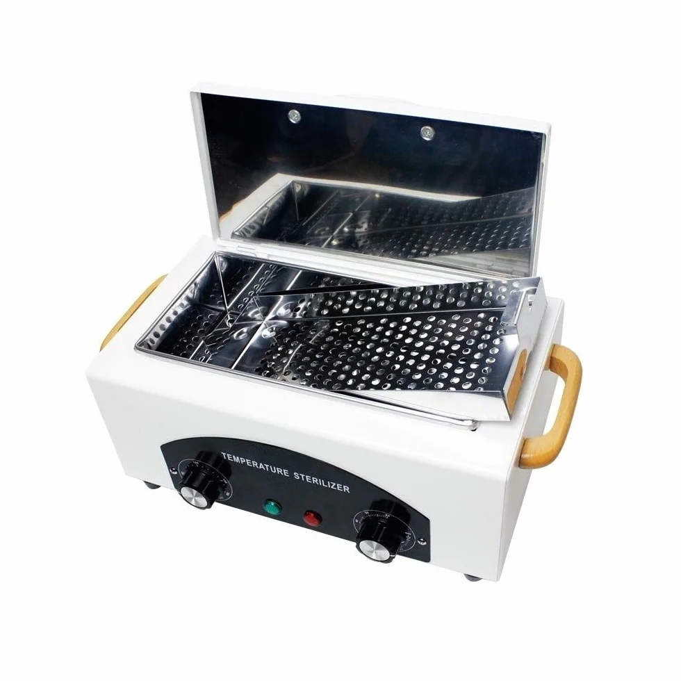 STERILIZZATORE STERILIZZATRICE A SECCO PER ESTETISTA CENTRO ESTETICO PROFESSIONALE UTENSILI ACCIAIO INOX