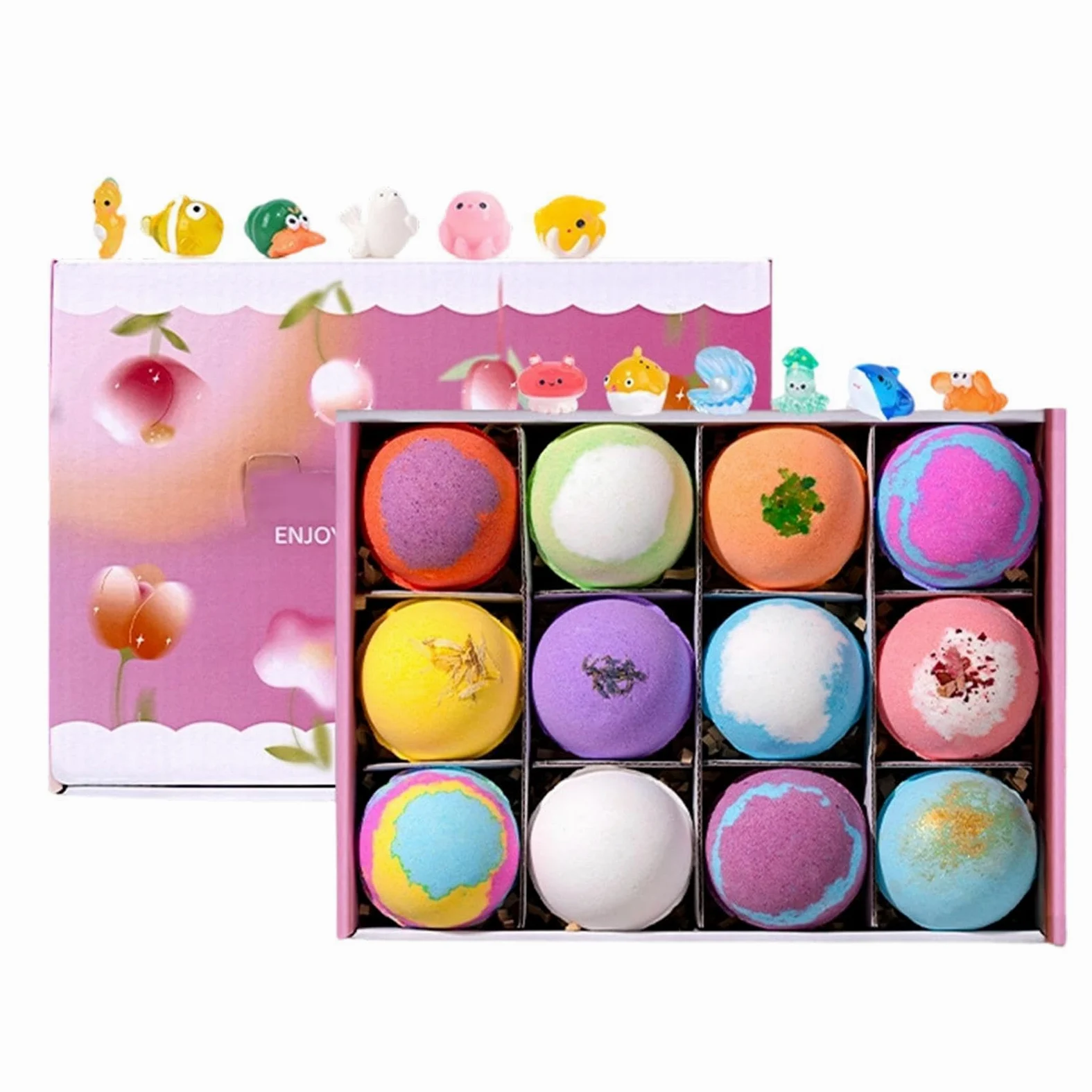 Bombe da bagno a bolle, detergente per il corpo rilassante e colorato, bombe effervescenti da bagno, casa, viaggi, bagno, hotel, relax, regalo per bambini