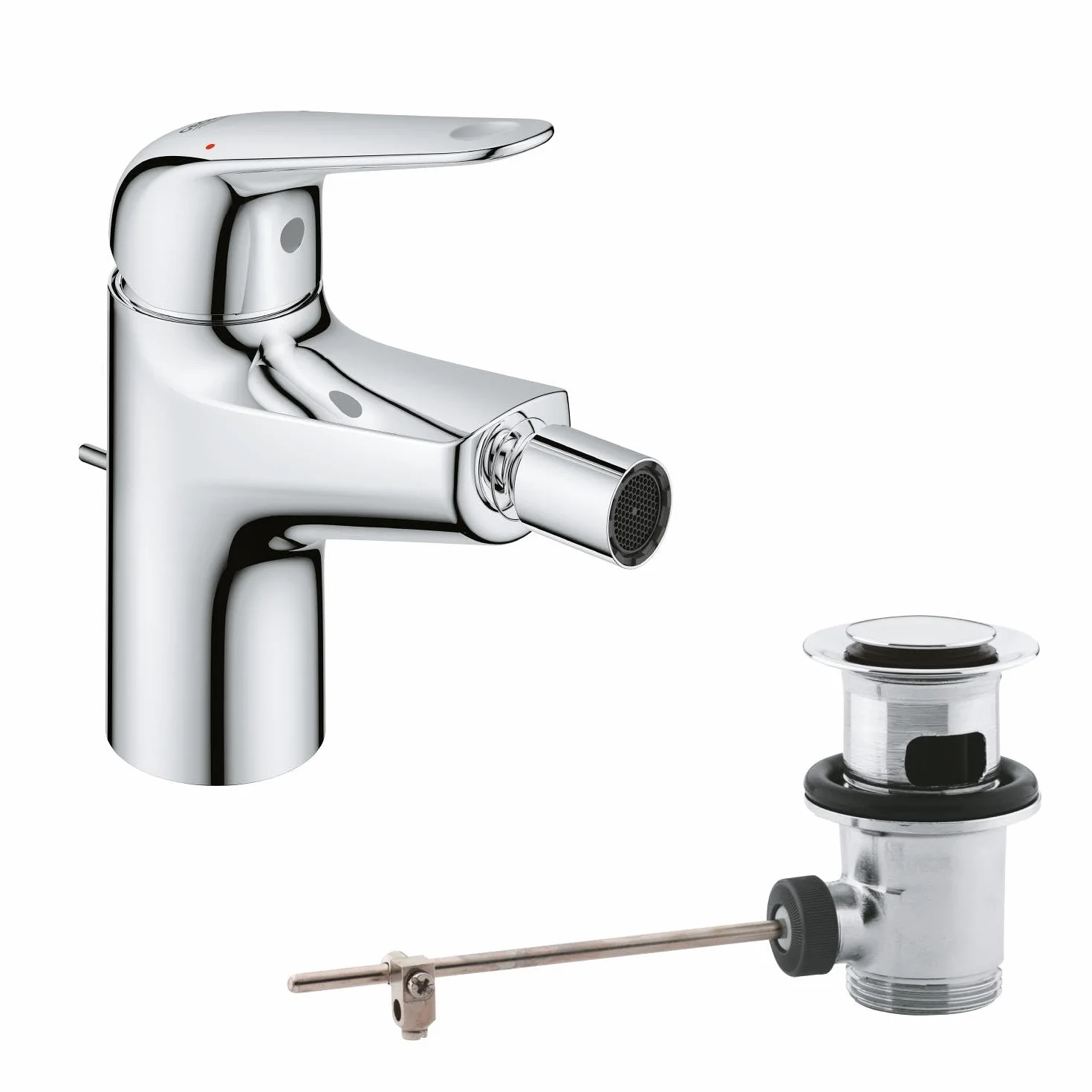 GROHE Swift Miscelatore monocomando per bidet, cromo