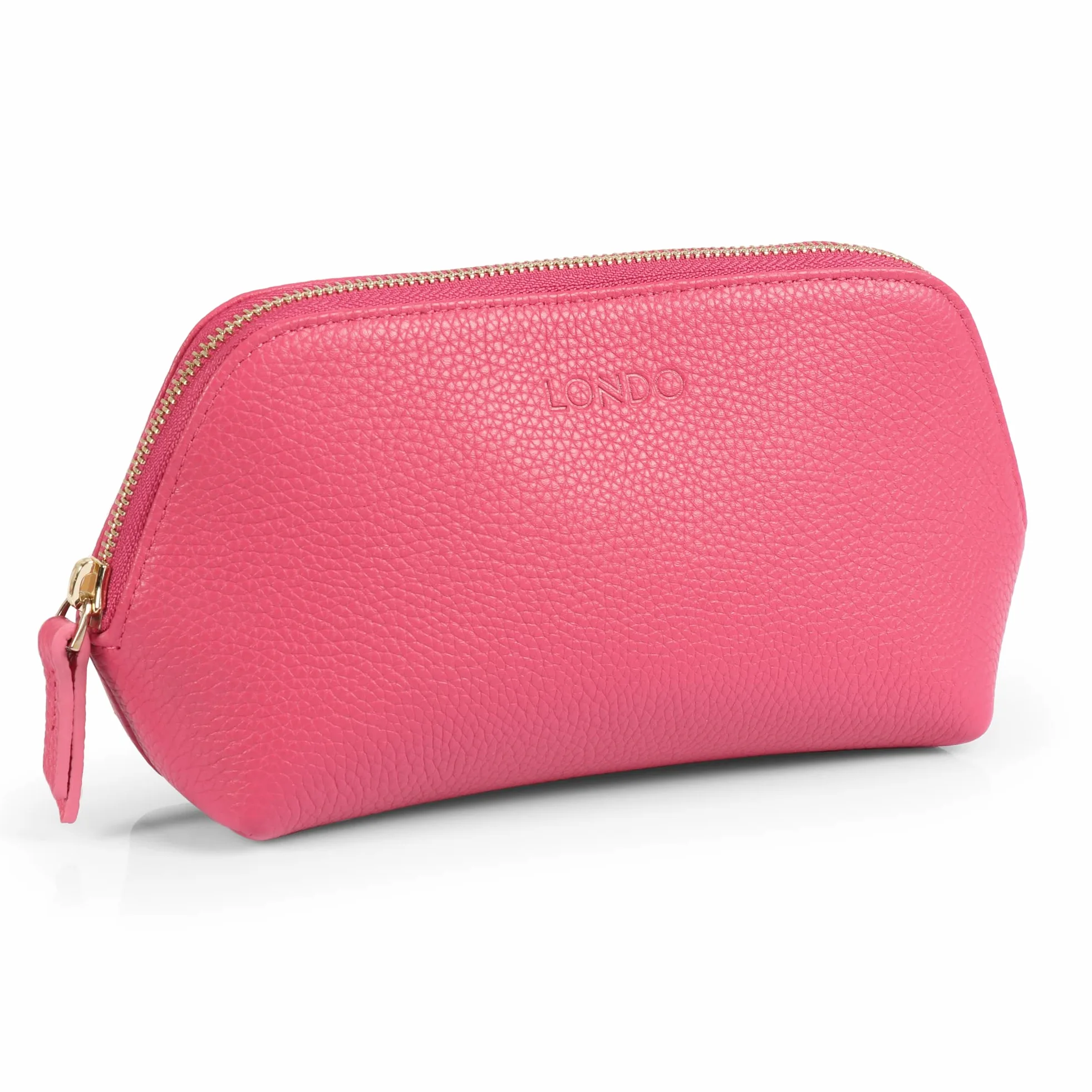 Londo Pochette Borsa dei trucchi in Vera Pelle, Sacchetto di Toeletta, Borsa per cosmetica trucco - Unisex