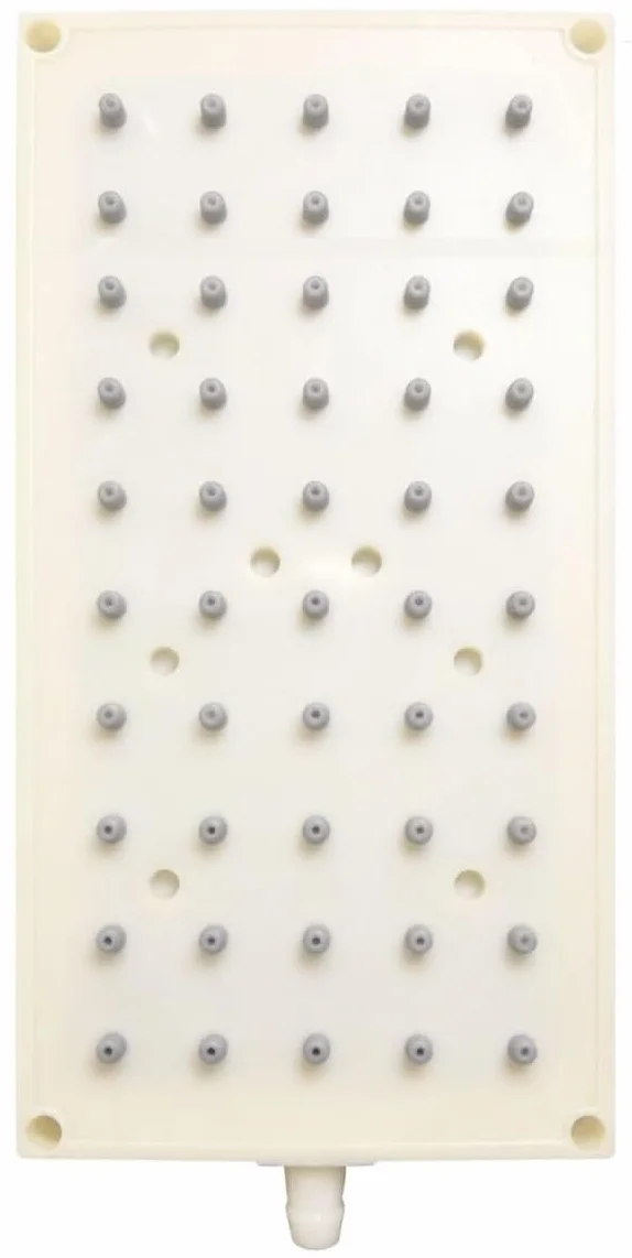 Soffione Superiore 50 ugelli per Colonna Doccia Easy Piastra