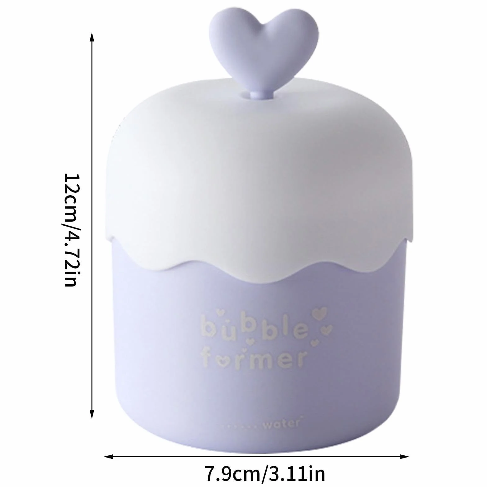 Produttore di fruste – Schiuma rimovibile PP Foamer Cup, Rich Lather Creator | Strumento portatile per la cura della pelle per una schiuma fine e delicata, frusta manuale per il lavaggio del viso per