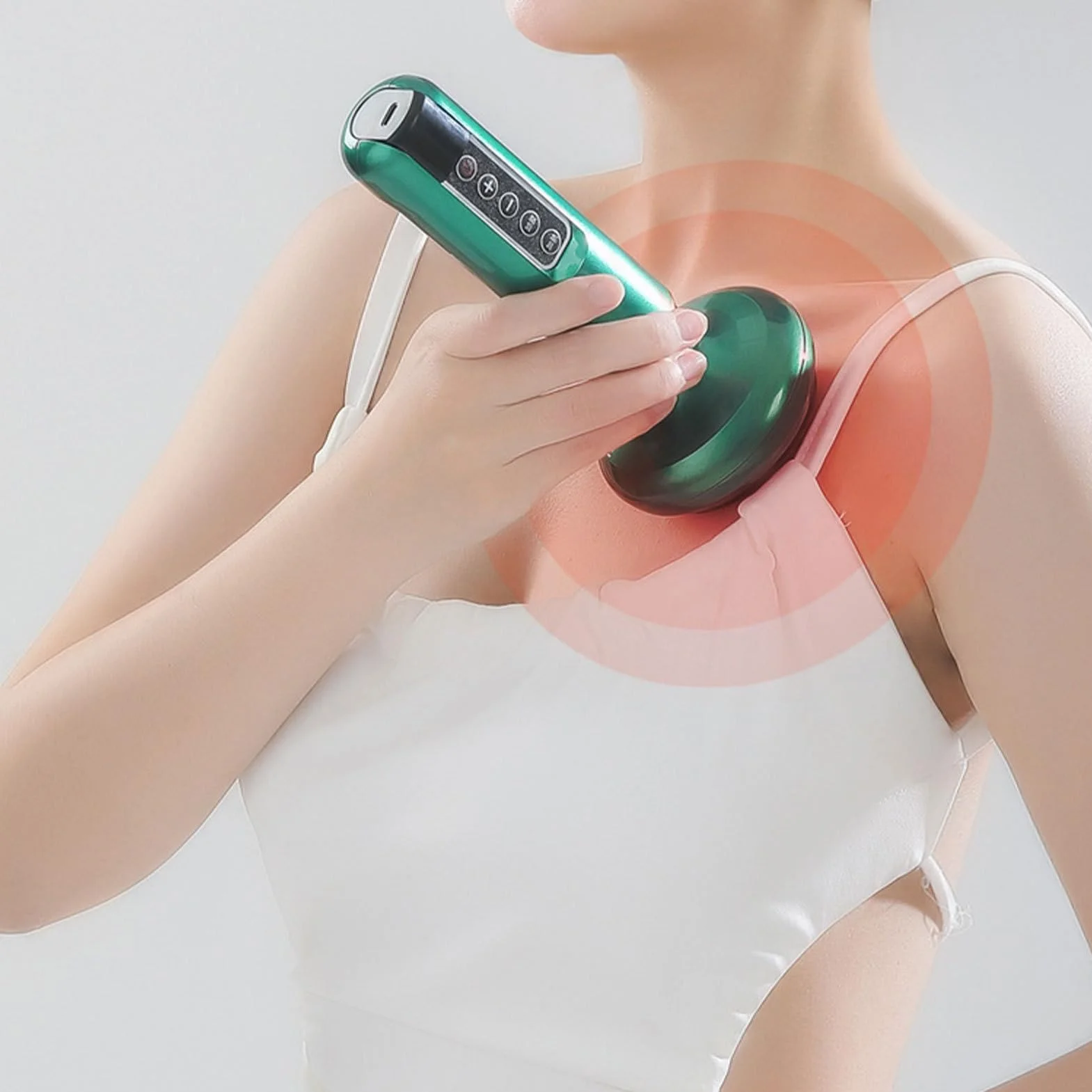 Massaggiatore anticellulite portatile elettrico, coppettazione per cellulite | Modellatore per il corpo portatile regolabile per gambe, dispositivo di aspirazione cellu
