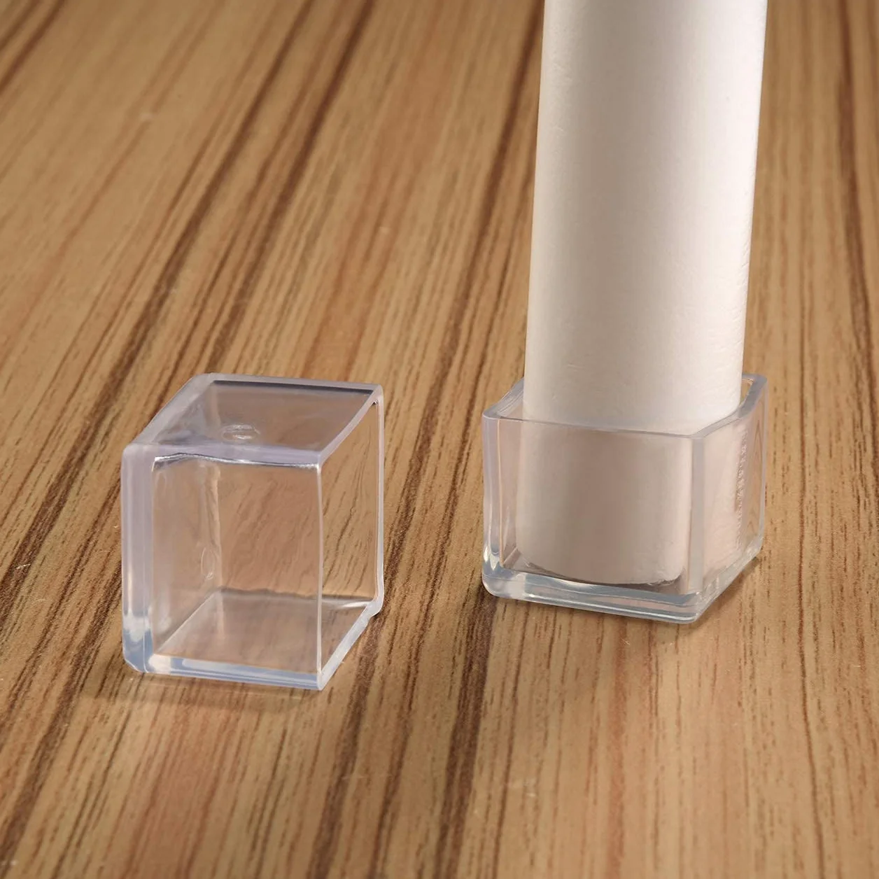 Coprigambe in silicone 20x20mm per sedie protezione pavimento legno antigraffio antirumore