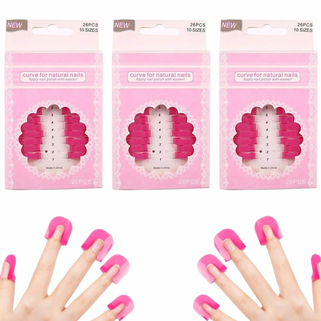EIHI 78 Pezzi Stencil per smalto per unghie, stencil unghie, accessori per unghie, protezione per punte di protezione per smalto per nail art riutilizzabile Accessori