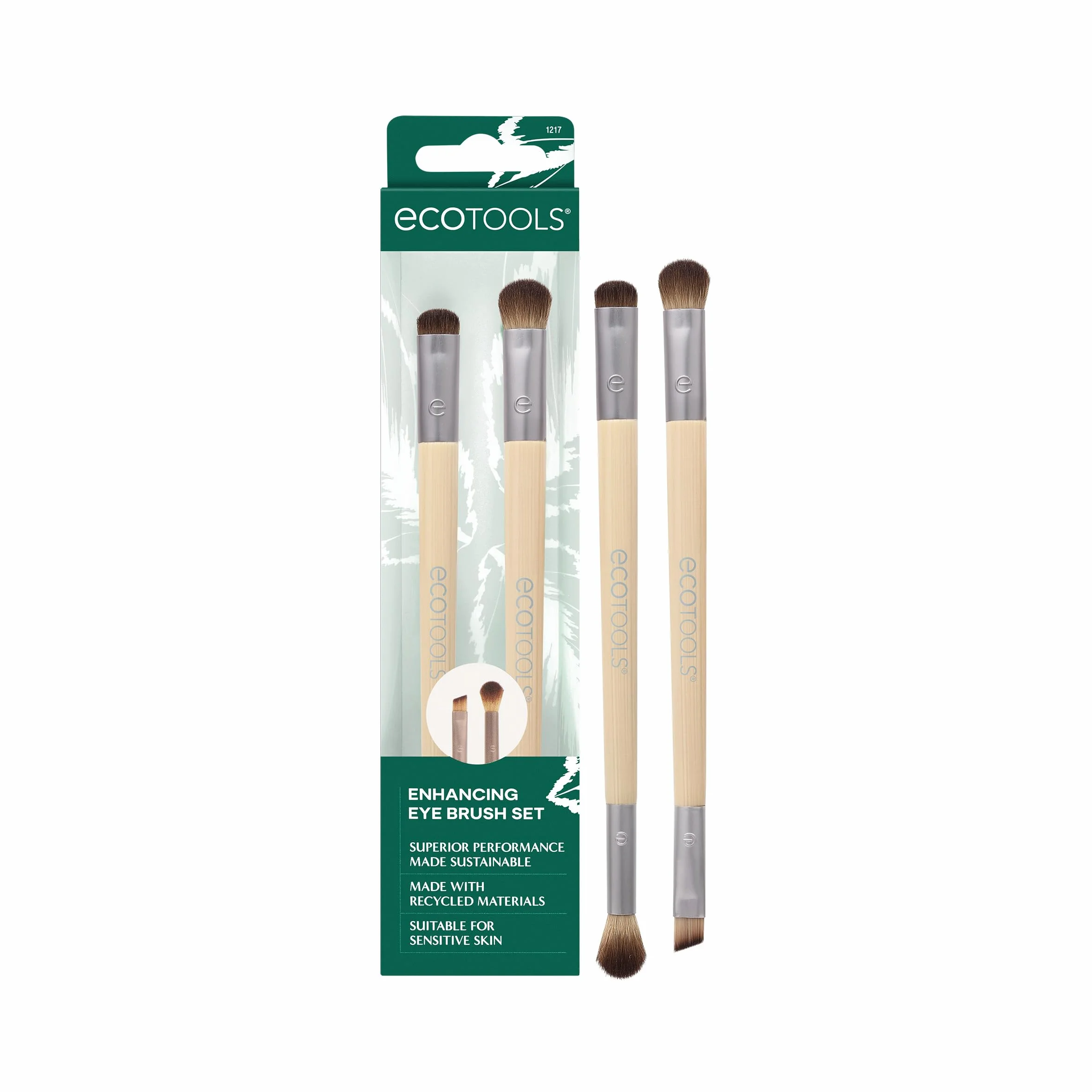 Ecotools, set di pennelli Eye Enhancing Duo