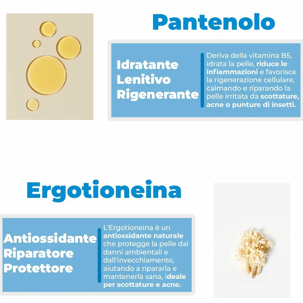 Hevolurose Spray con Acido Ipocloroso, Sollievo per Pelle Sensibile, Acne, Scottature e Punture Insetti, Antibatterico Spray Lenitivo e Rinfrescante - Formato 100 ml + ricarica 200 ml -