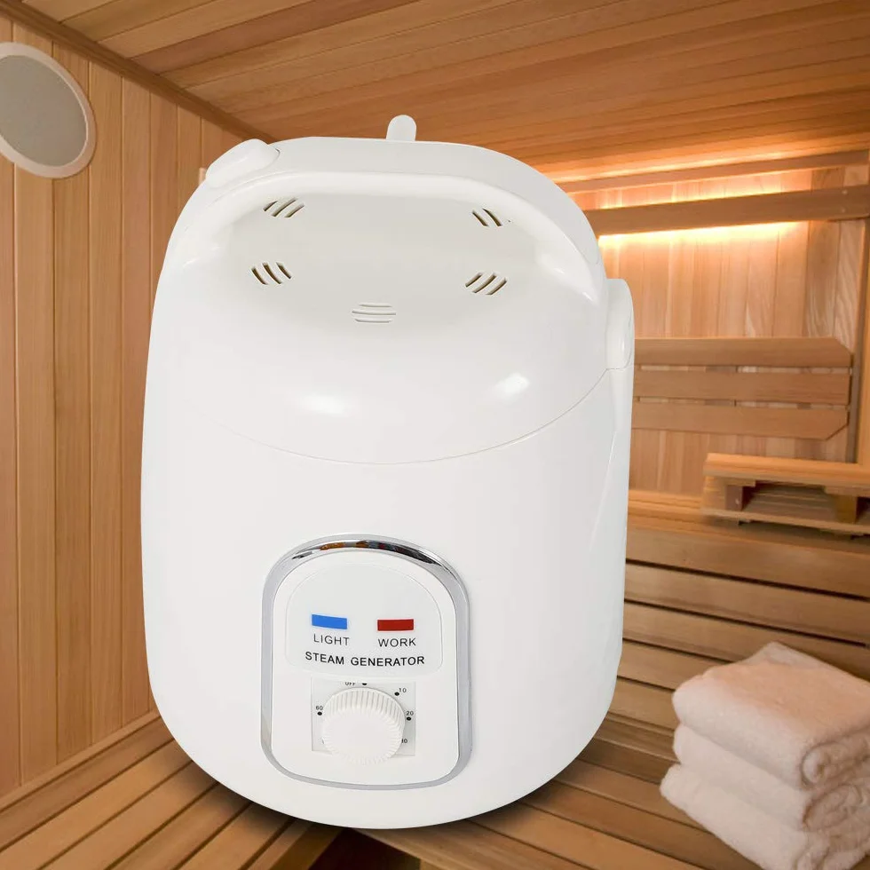 Generatore di vapore per sauna portatile 1,5 l con timer 60 minuti