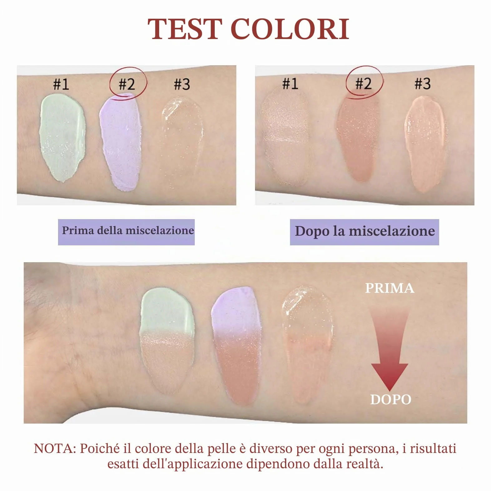 CC Crema Dull Correct Cura automatica della carnagione con Centella Asiatica Fondazione coreana SPF 25 Migliora e idrata Impermeabile e durevole