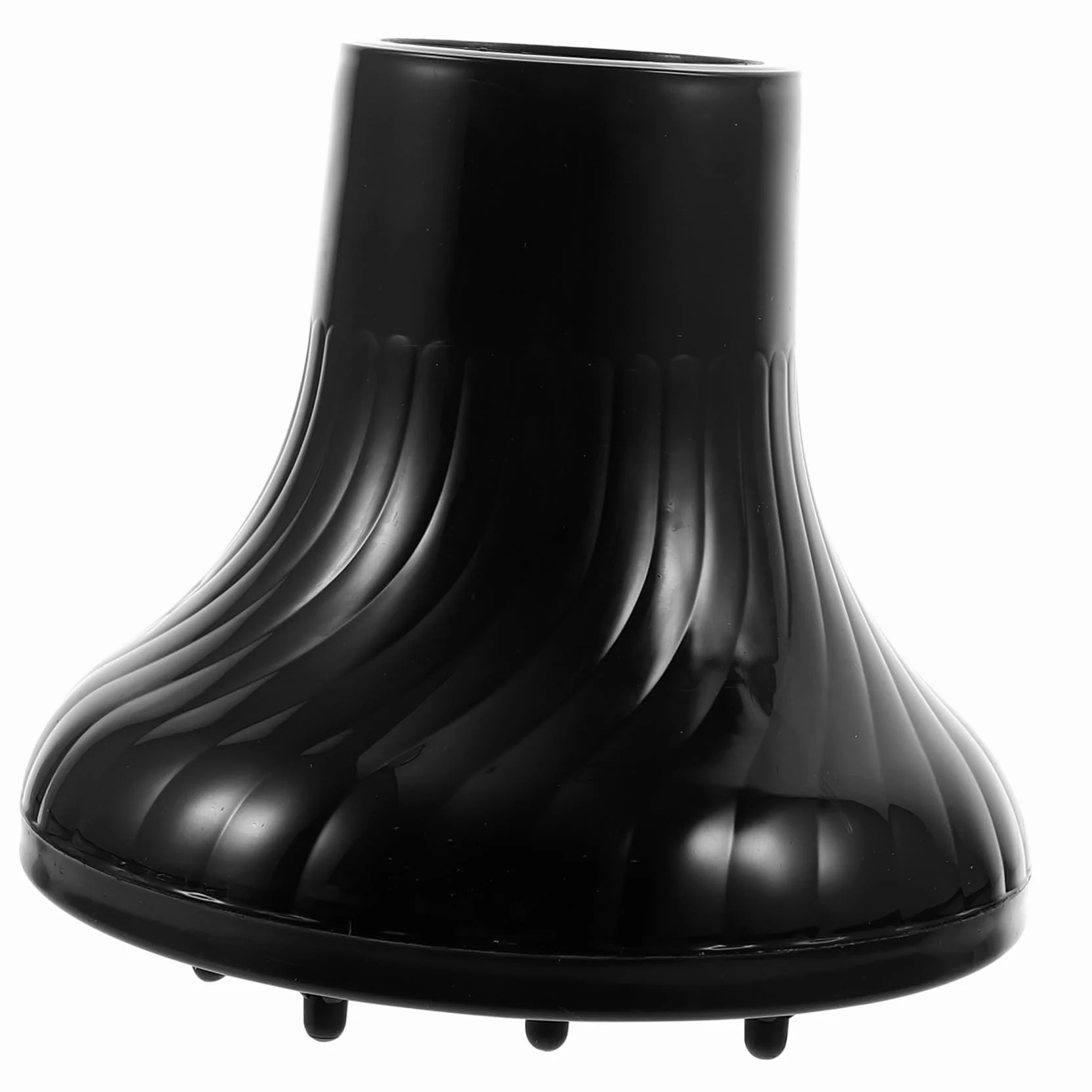 Diffusore per Asciugacapelli Diffusore per Chioma, Nero in Plastica, Volumizzante e Anti Crespo, Diametro Uscita 4,2-4,8 CM per Casa e Salone