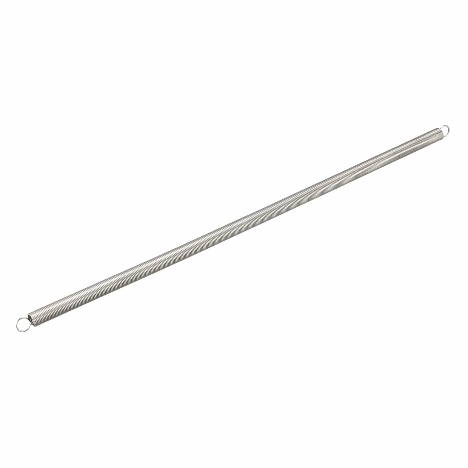 QUARKZMAN 0.8mmx8mmx300mm Estensione Tensione Molla Inossidabile Acciaio Doppia Gancio Molle per Macchine Industriali