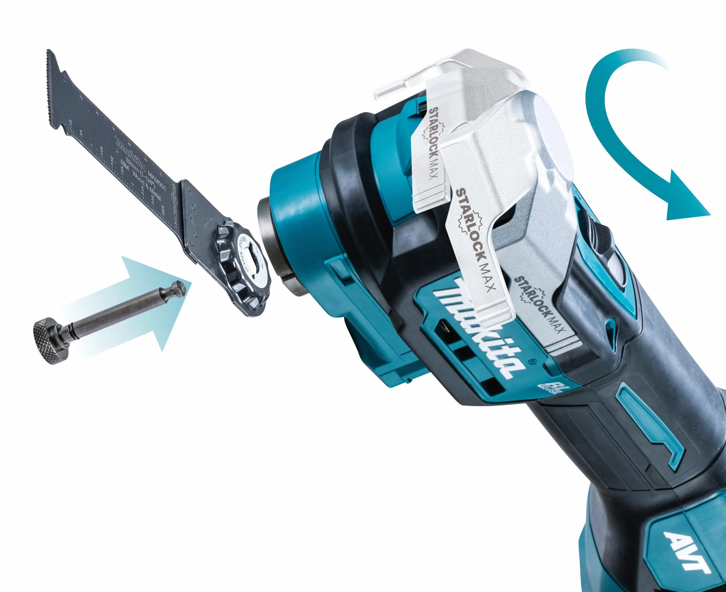 Makita TM001GZ03 Attrezzo multifunzione a batteria 40 V max