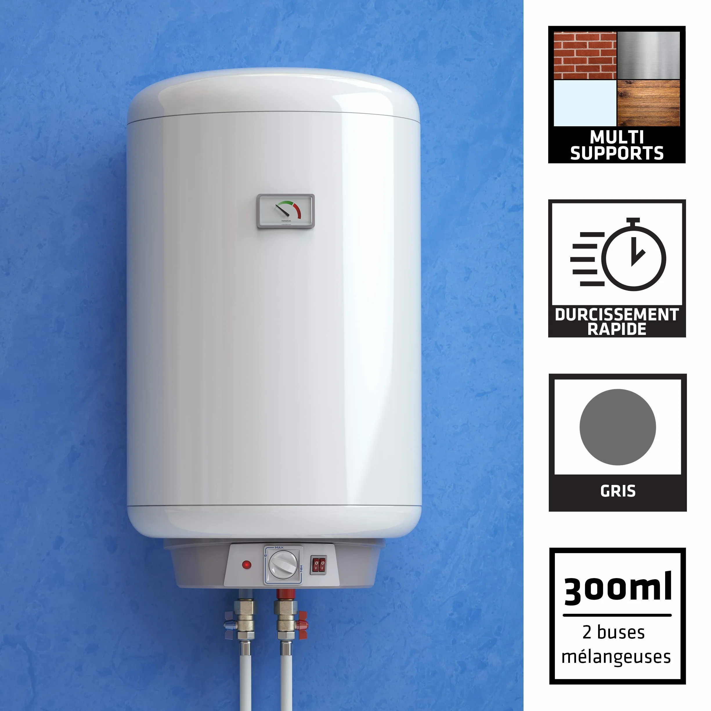 Sika Anchorfix 01 Evolution sigillante chimico rapido per fissaggio oggetti pesanti