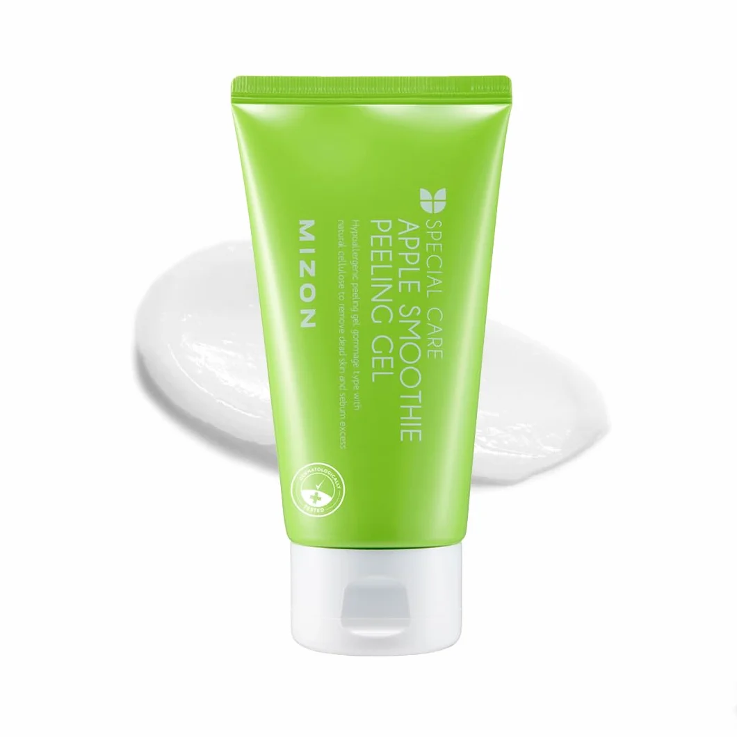Esfoliante in Gel Smoothie Mela (120ml) Fruttoterapia esfoliante, Pelle liscia e tesa, Correzione del tono, idratante, Trattamento al sebo (Apple Smoothie Peeling Gel)