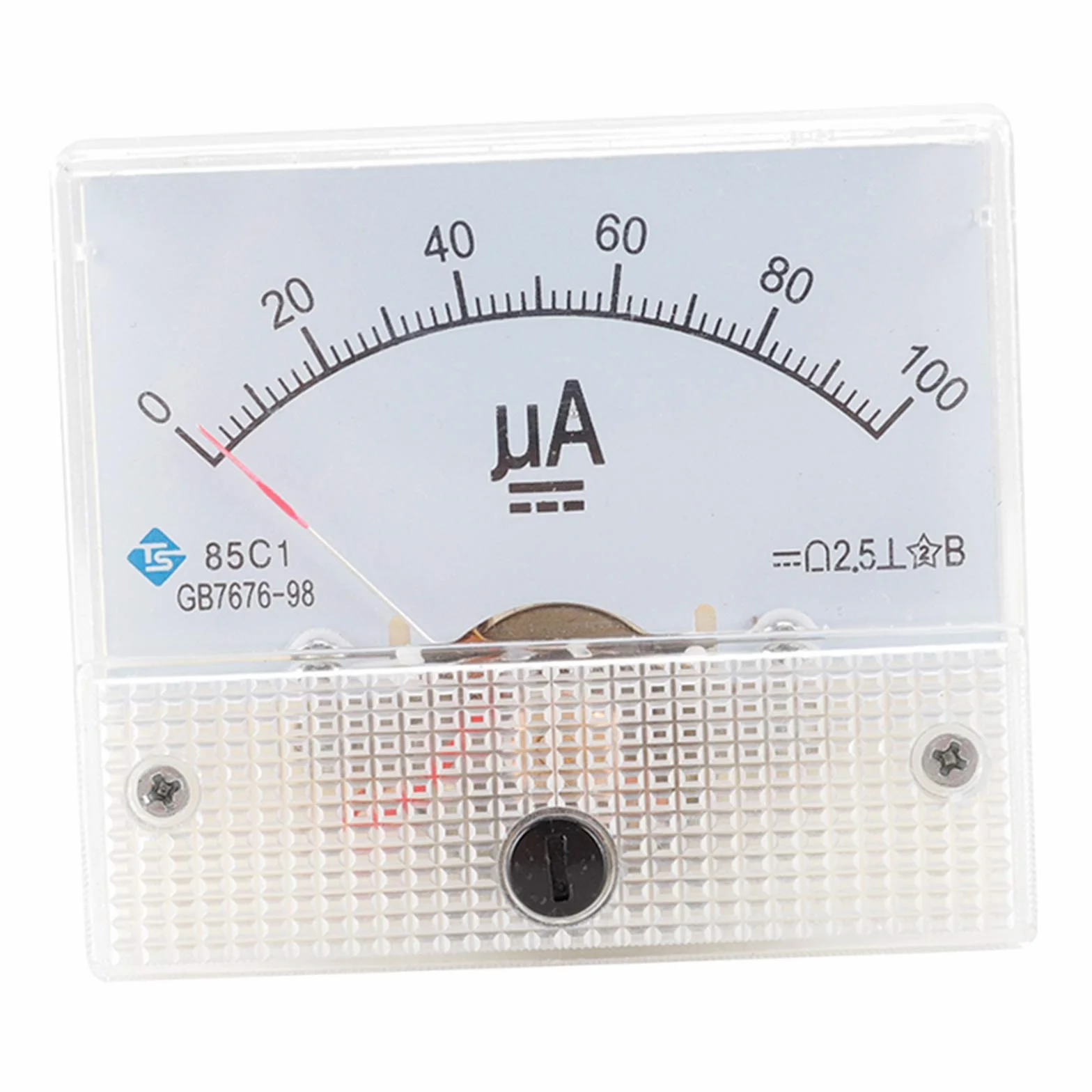 AMP Microamp Amperometro Corrente Meter Gauge DC 0-100uA