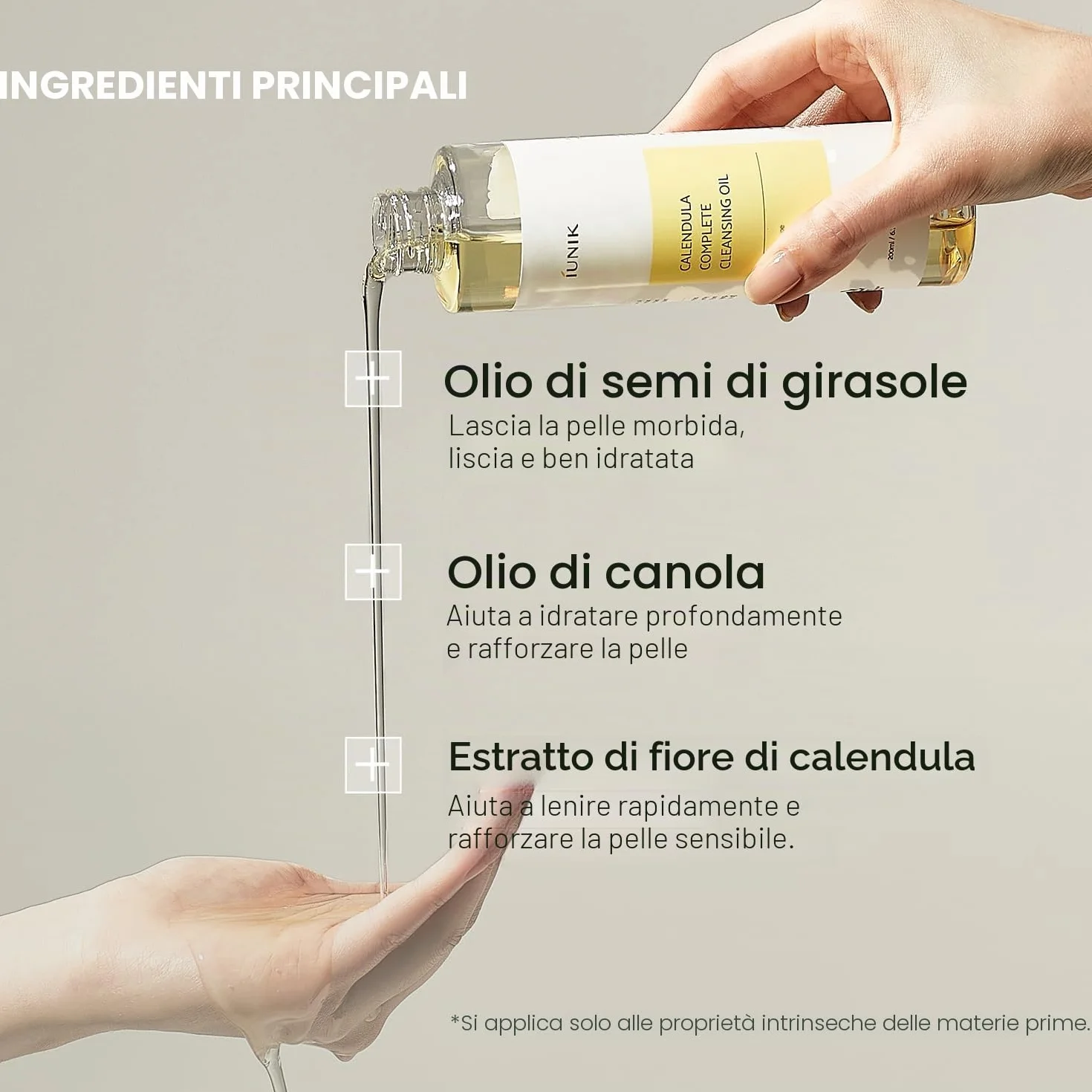 IUNIK Calendula Complete Cleansing Oil (200 ml)