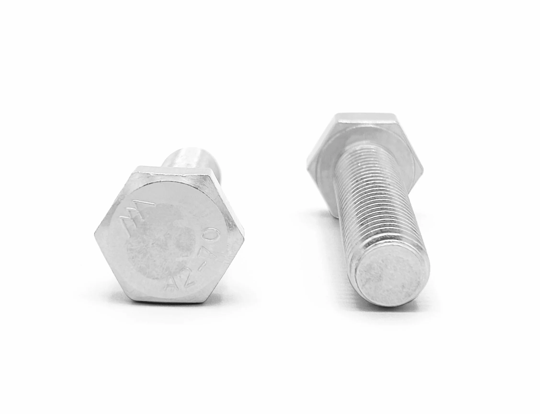Śruby z łbem sześciokątnym ze stali nierdzewnej AISI 304 (A2) M12 x 120 mm - 15 sztuk