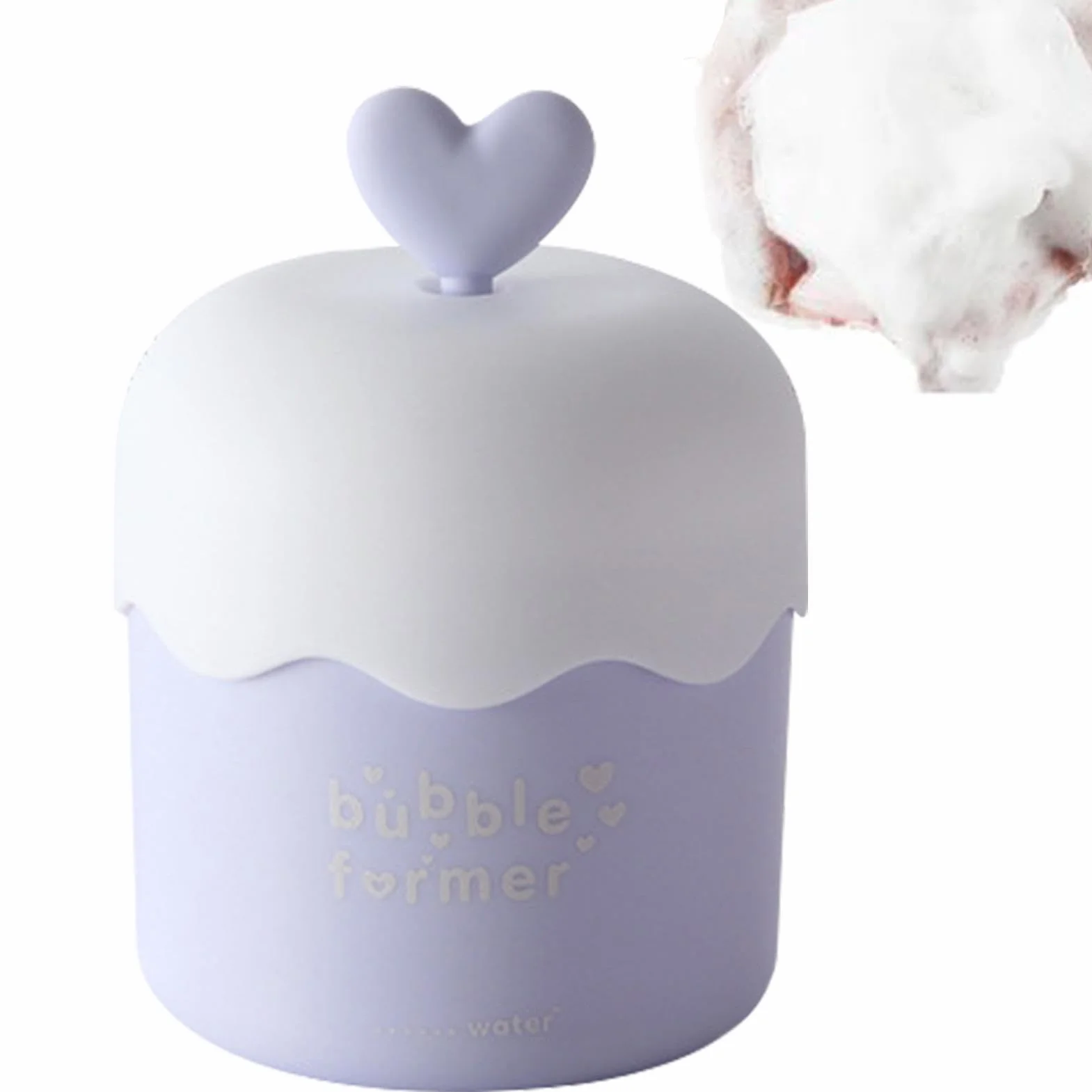 Produttore di fruste – Schiuma rimovibile PP Foamer Cup, Rich Lather Creator | Strumento portatile per la cura della pelle per una schiuma fine e delicata, frusta manuale per il lavaggio del viso per