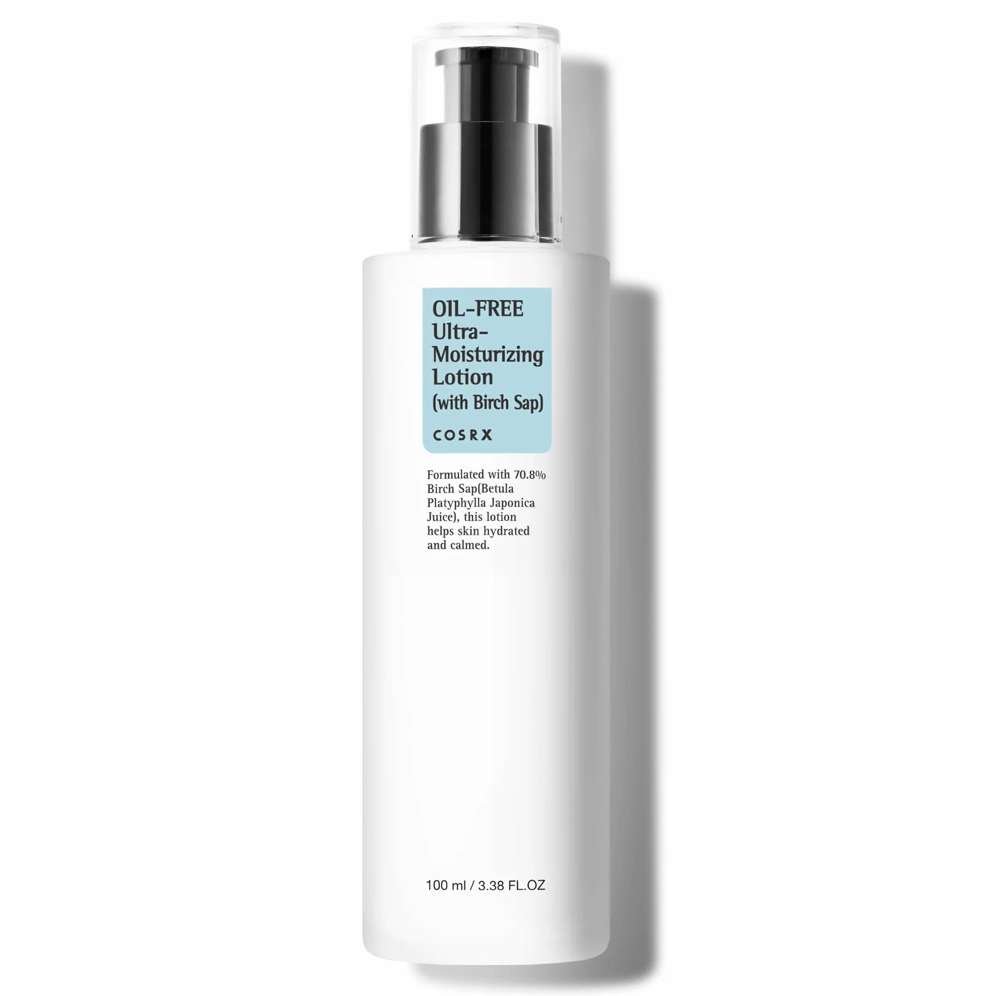 COSRX Lozione ultra idratante senza olio con linfa di betulla, 100 ml