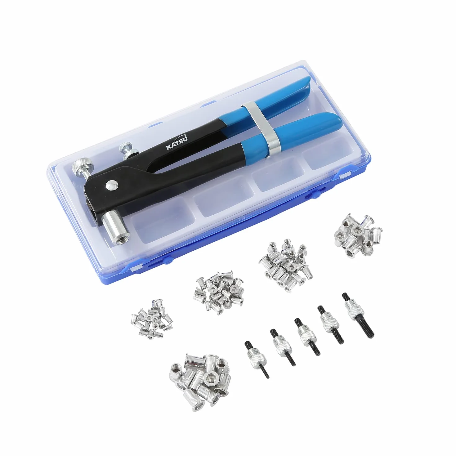 Set rivettatrice con dadi 86 pezzi