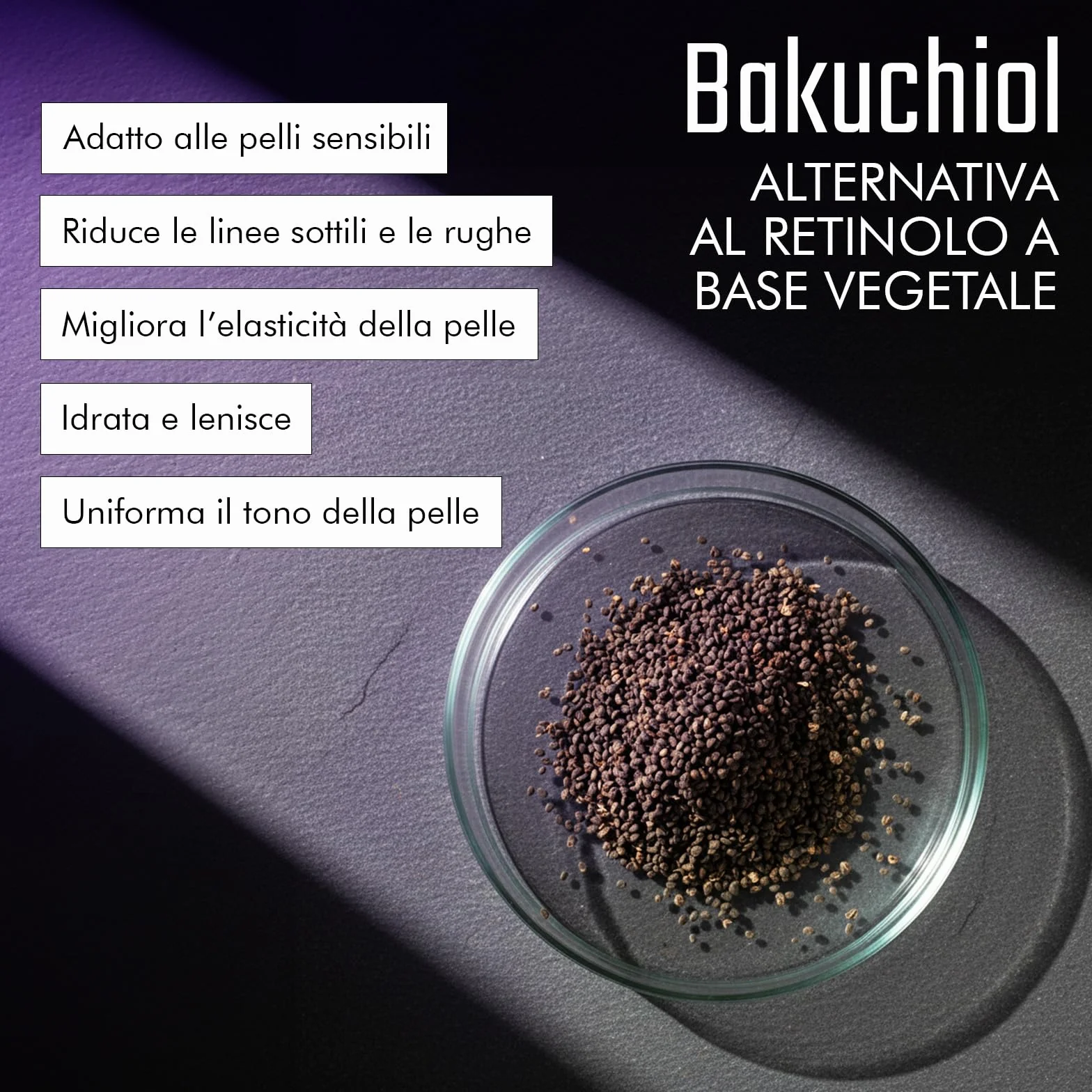Patch Occhi al Bakuchiol (20 paia), Maschera Occhi con Caffeina, Niacinamide e Acido Ialuronico, Patch Occhiaie e Borse, Maschera Occhiaie, Eye Mask per Schiarente e l'idratazione