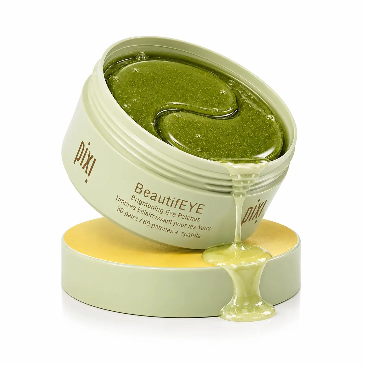 Pixi BeautifEYE Hydrogel Under-Eye Patches | Refreshing Eye Patches for Dark Circles | Brighten & Hydrate Under Eyes | 30 Pairs / 60 Patches