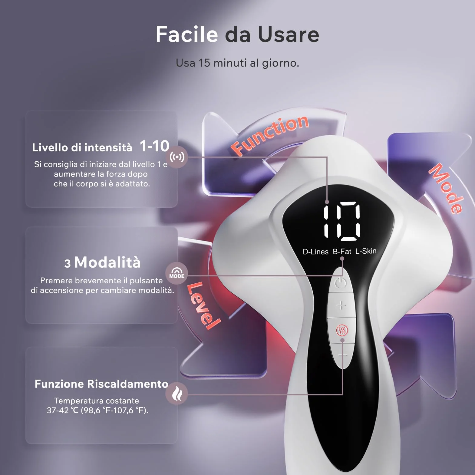 Depsoul Massaggiatore Senza Fili per Glutei