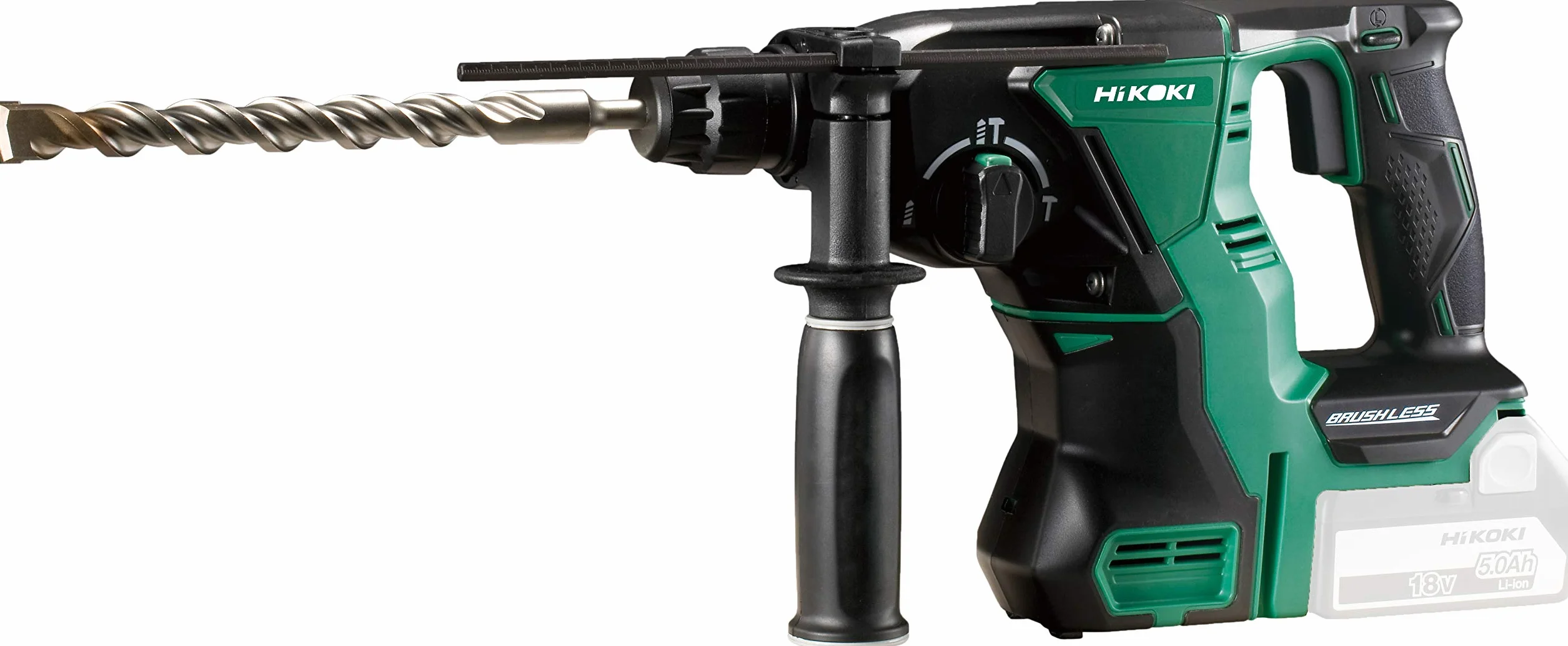 HiKOKI Kit Combinato a Batteria Trapano Avvitatore Avvitatore a Impulsi Smerigliatrice Angolare Martello Perforatore 3 Batterie 5.0Ah Caricabatterie Borsa da Trasporto