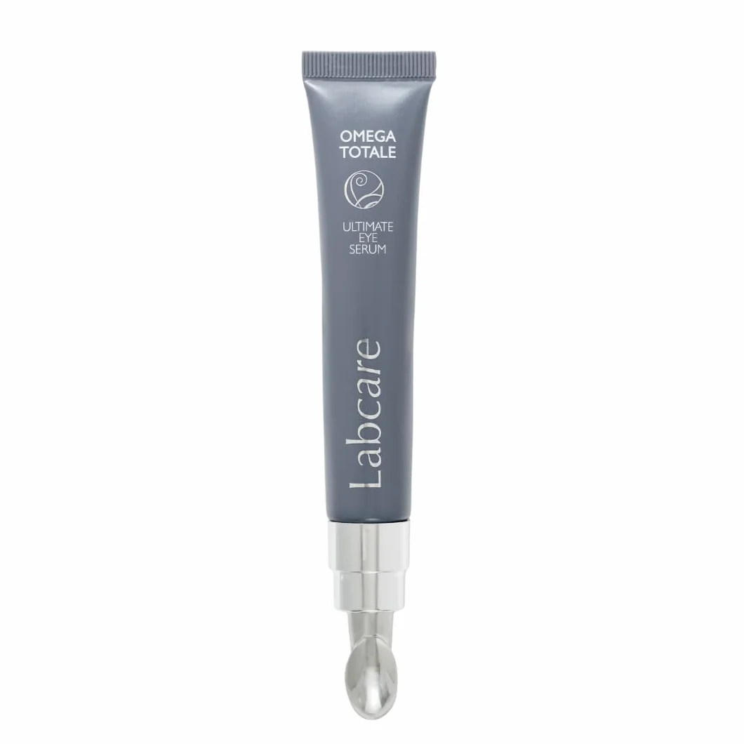 Labcare Omega Totale Siero Occhi e Palpebre - Trattamento Intensivo Rassodante per Lassità Palpebrale e Rughe Laterali con Peptidi, Senza Profumo - 20ml