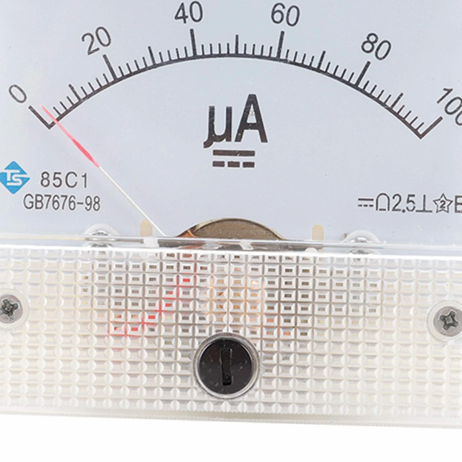 AMP Microamp Amperometro Corrente Meter Gauge DC 0-100uA