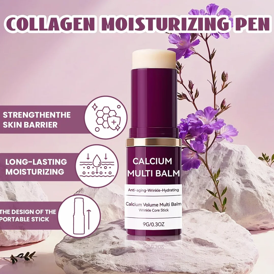 Stick Multi Balm Volume – Idratazione e Rassodamento per Viso, Occhi e Collo, Balsamo al Collagene Anti-Invecchiamento, Cura Intensiva e Applicazione Veloce