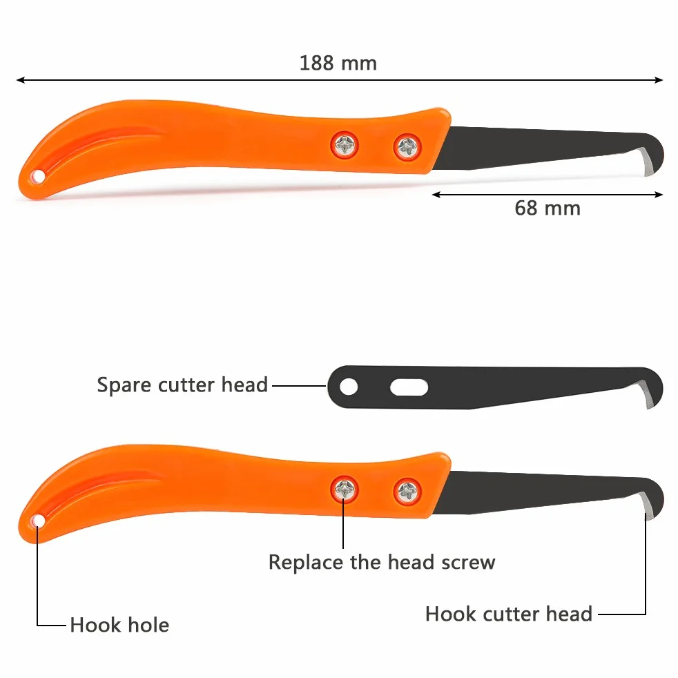 Grout Remover Tool con 8 Lame Sostituibili, Raschietto per Fughe Piastrelle, 2 Pezzi