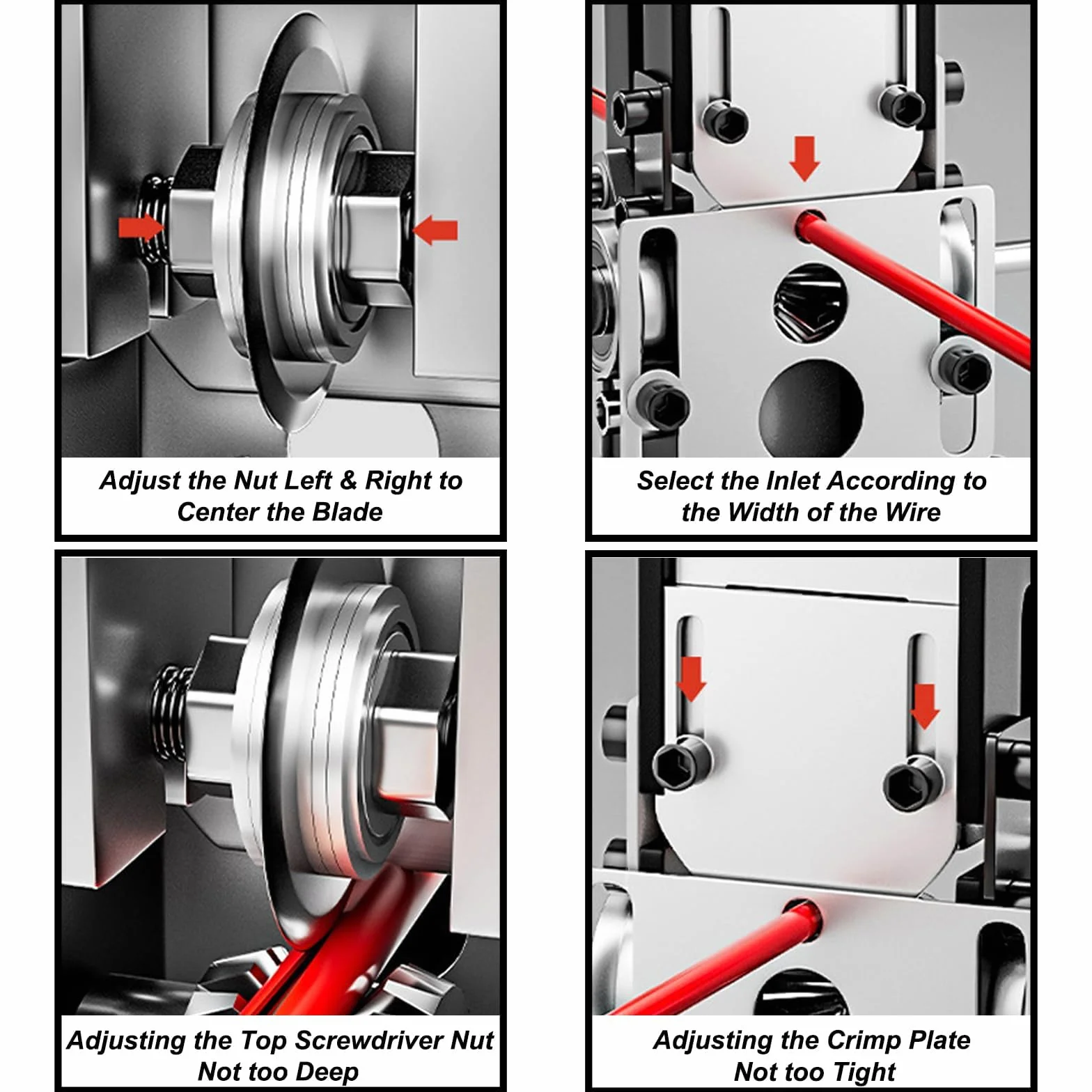 Spelacavi Elettrici Manuale/Automatico 1-25 mm, Spelafili per Riciclaggio Fili di Scarto Argento