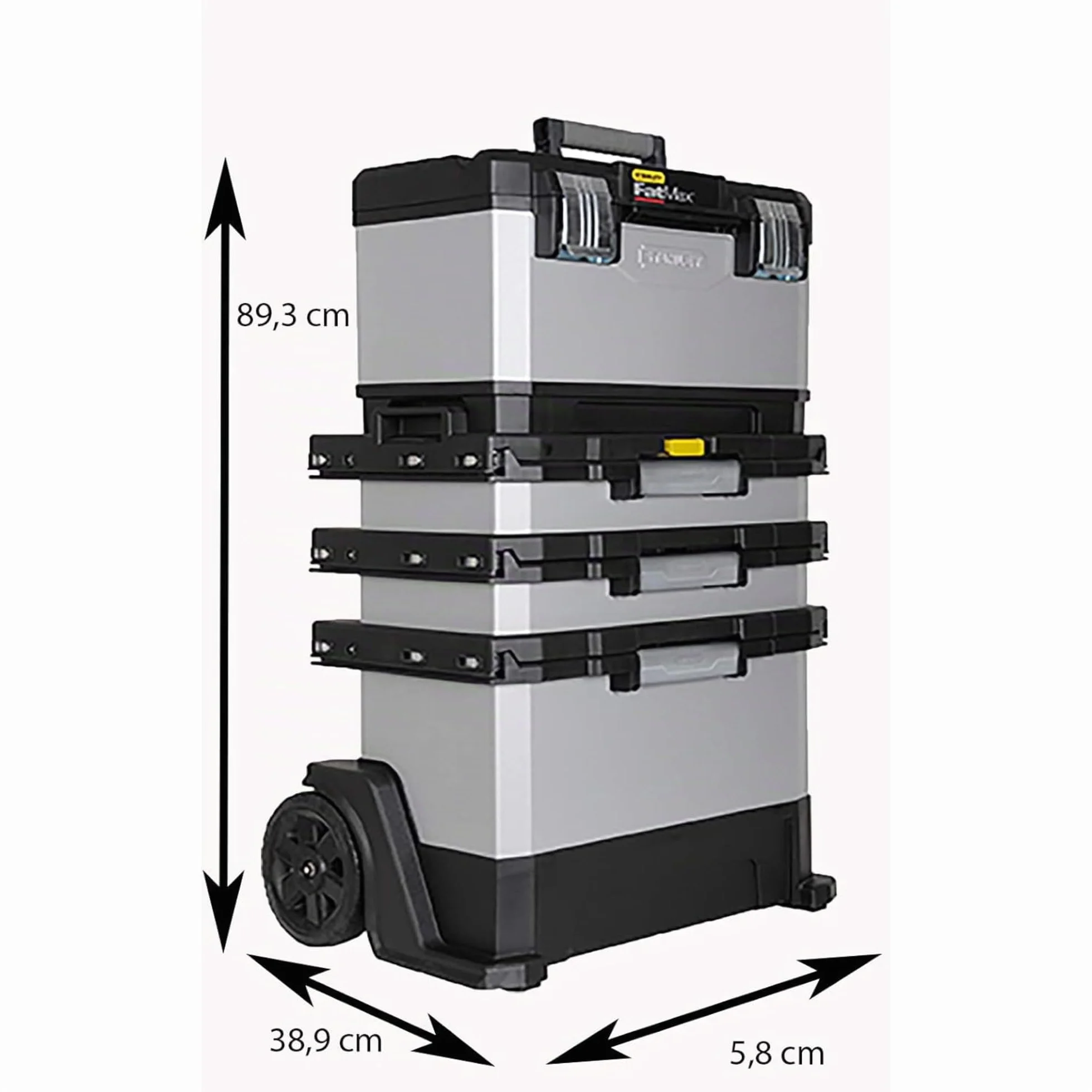 STANLEY FATMAX Carrello Porta Utensili 56.8 x 89.3 x 38.9 cm 1-95-622