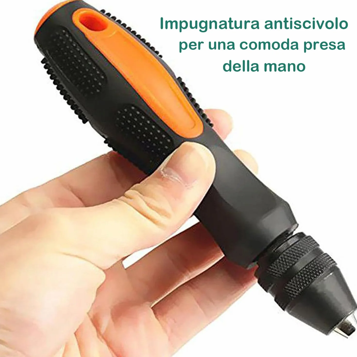 Trapano a mano mini 0,5-8mm Pin Vise mandrino morsa senza chiave