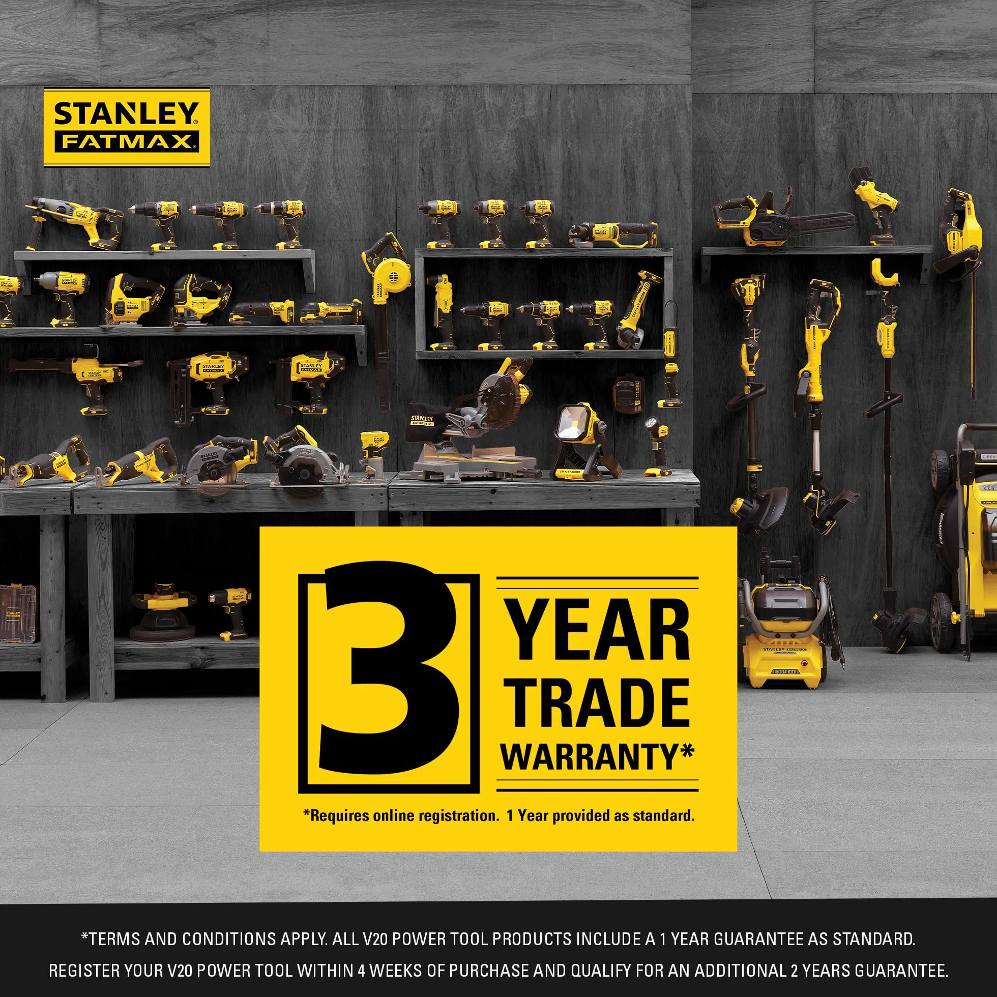 STANLEY FATMAX Trapano avvitatore a batteria senza spazzole 18V V20 SFMCD725B-XJ