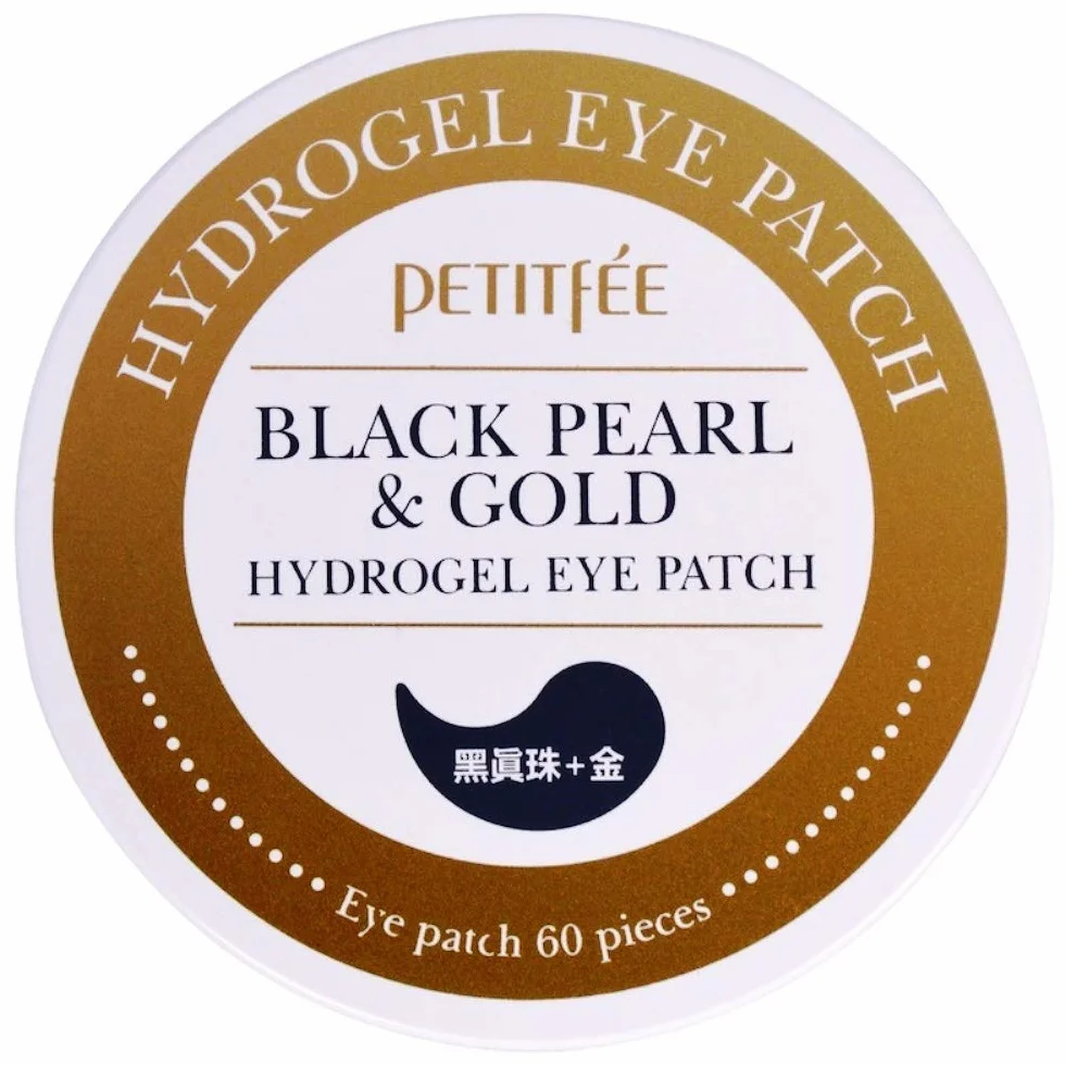 werpower Petitfée Black Pearl & Gold Benda in Idrogel Trattamento Sotto gli Occhi 60 Pezzi
